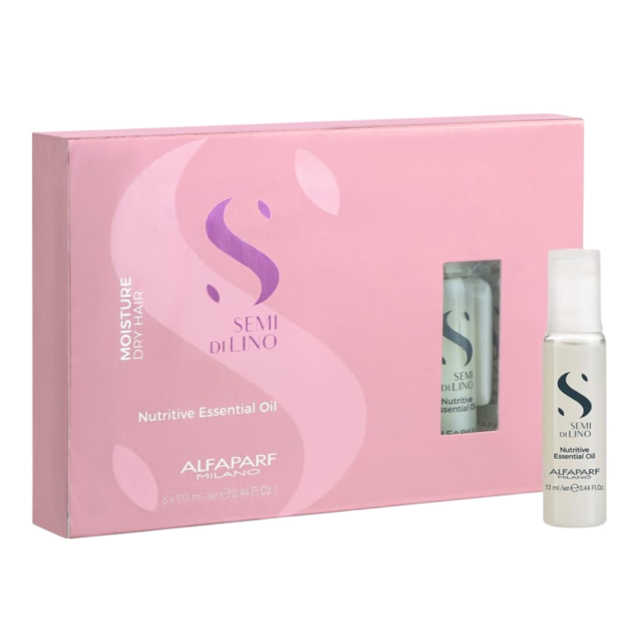 Alfaparf Milano Semidilino Moisture Nutritive Essential Oil For Dry Hair 6x13ml