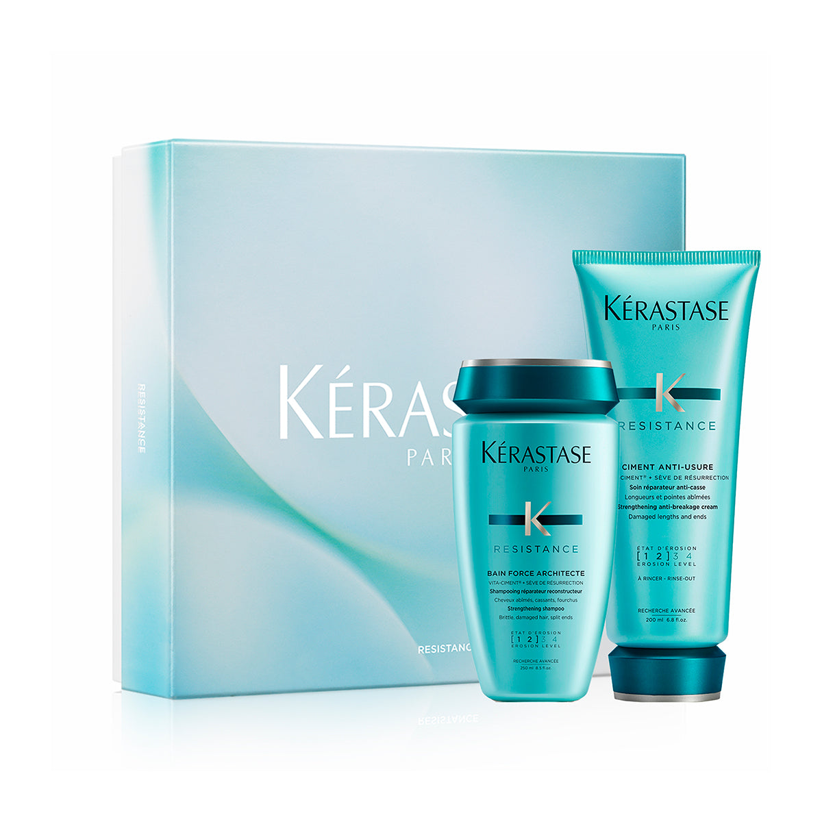 Kerastase Resistance Limited Edition Σετ Περιποίησης για Ταλαιπωρημένα Μαλλιά (Σαμπουάν 250ml, Conditioner 200ml)