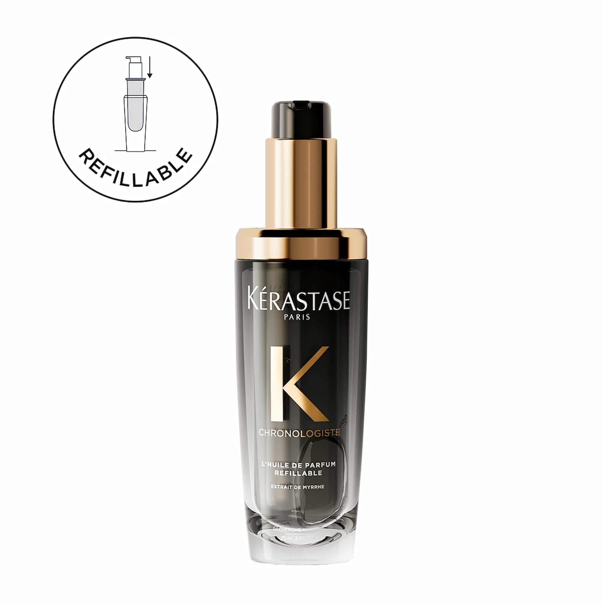 Kerastase Chronologiste L'Ηuile De Parfum Refillable Έλαιο για Αναζωογόνηση των Μαλλιών 75ml