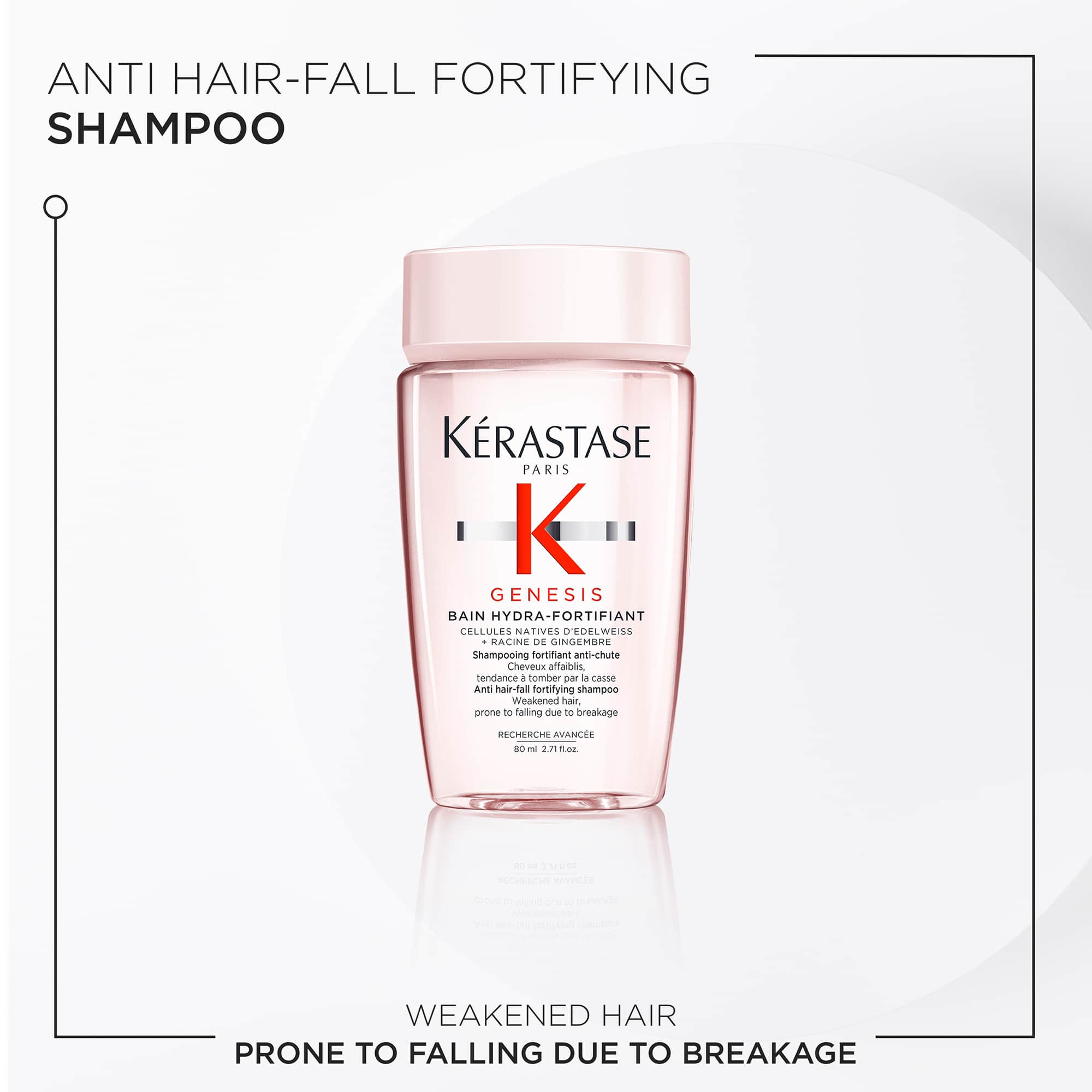 Kerastase Genesis Essentials Set για Λεπτά και Αδύναμα Μαλλιά (Shampoo 80ml, Conditioner 75ml, Blow Dry Fluid 45ml) 3