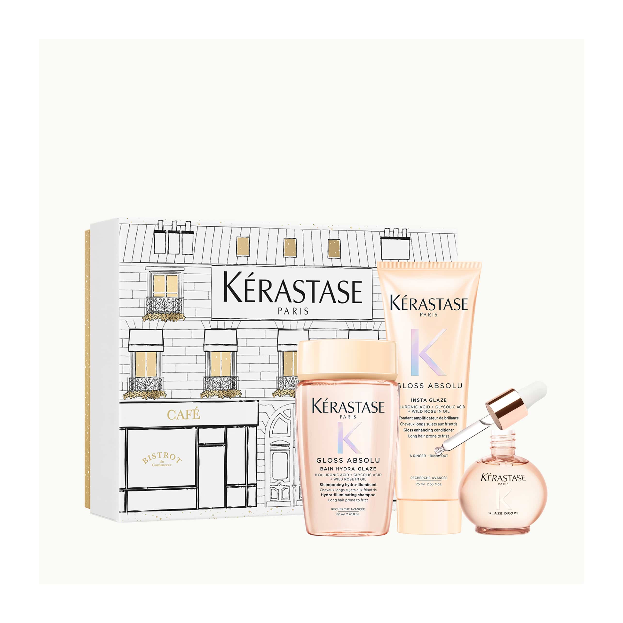 Kerastase Gloss Absolu Limited Edition Travel Set για Λεία και Λαμπερά Μαλλιά