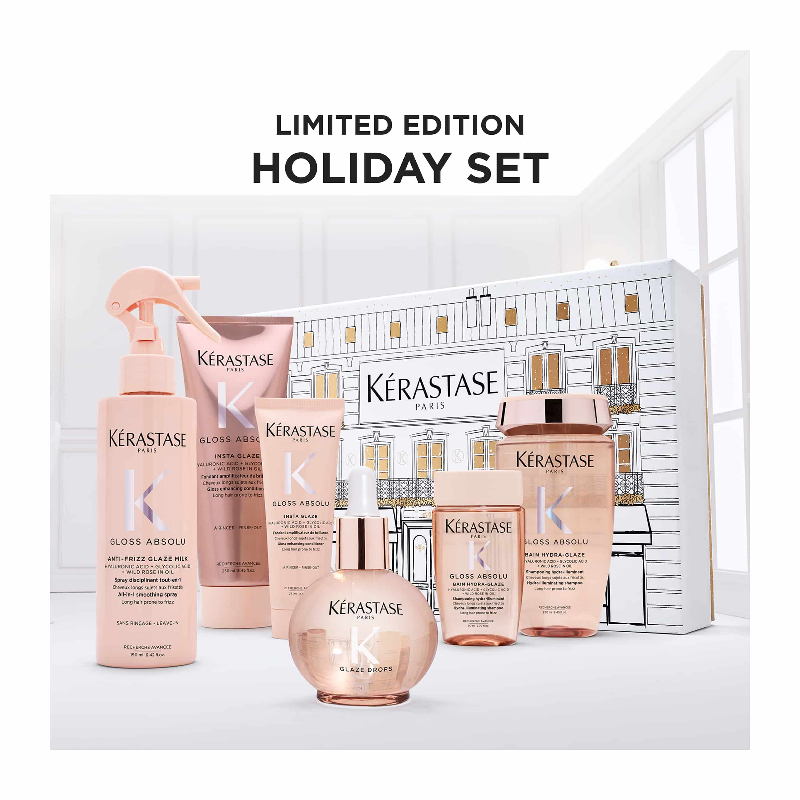 Kerastase Gloss Absolu Limited Edition Travel Set για Λεία και Λαμπερά Μαλλιά