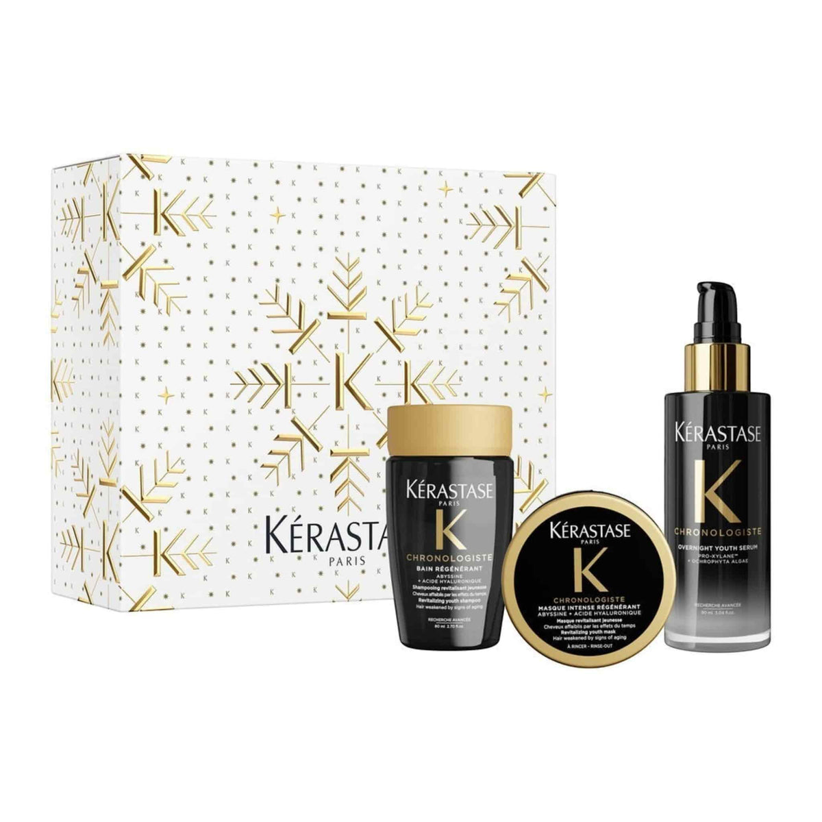 Kerastase Chronologiste Εορταστικό Σετ Πολυτελούς Περιποίησης για την Αναζωογόνηση του Τριχωτού 1