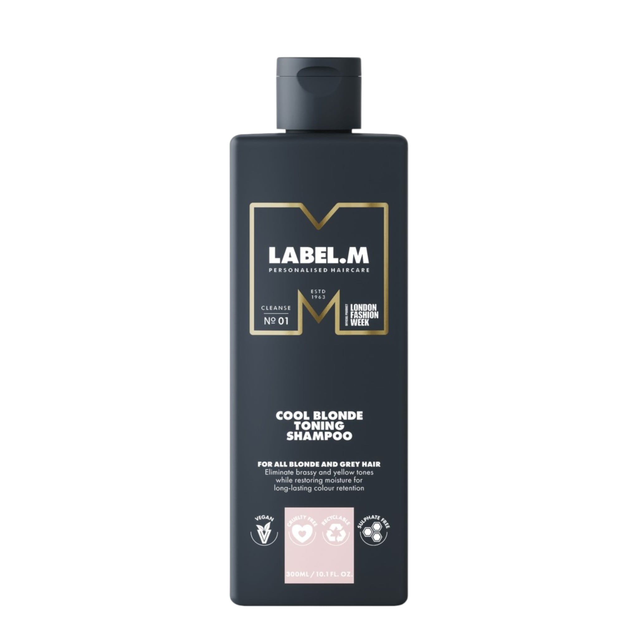 Label.m Cool Blonde Toning Shampoo 300ml 1