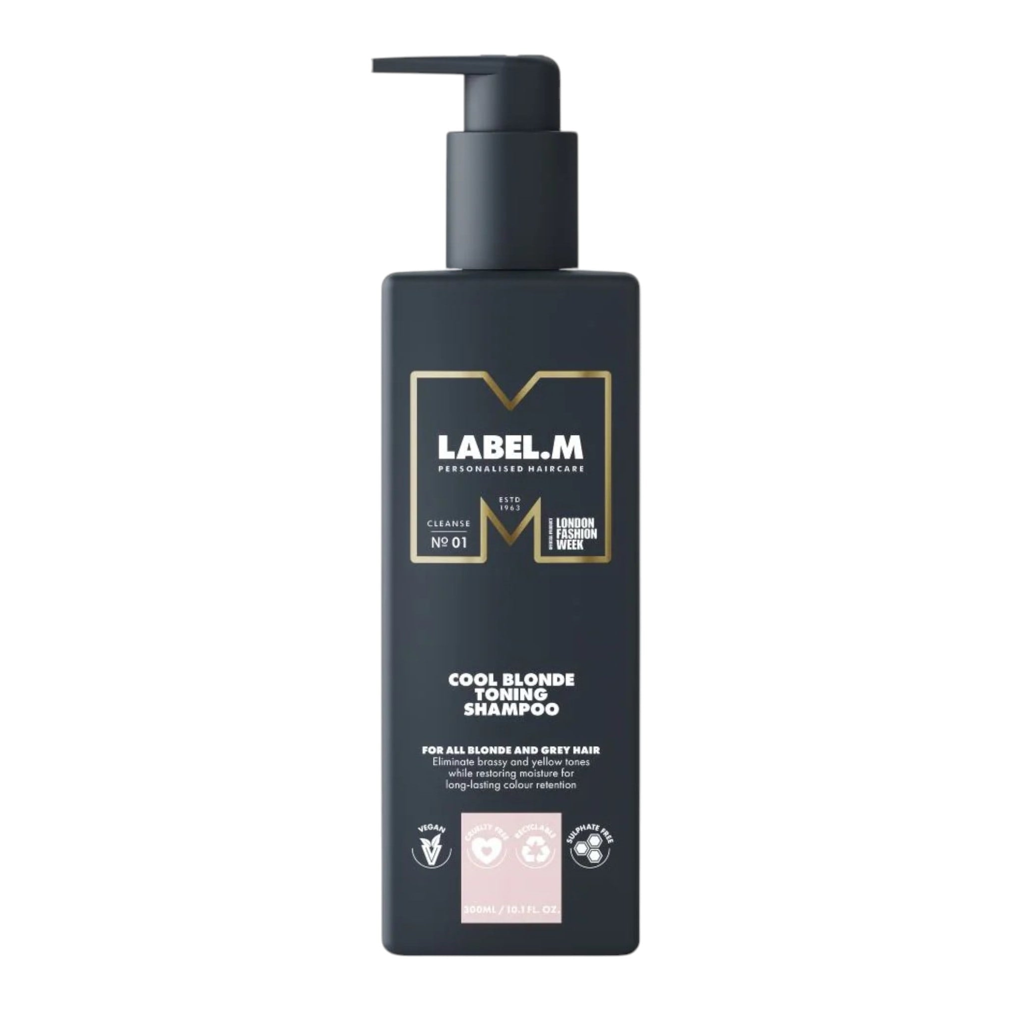 Label.m Cool Blonde Toning Shampoo 300ml 2