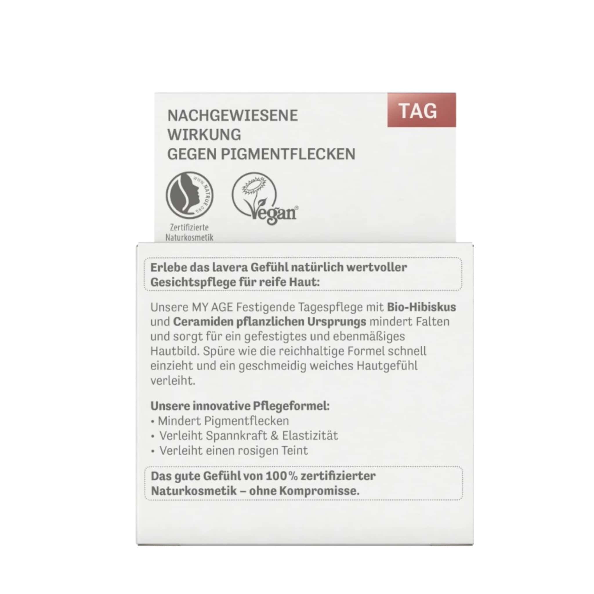 Lavera My Age Συσφικτική Κρέμα Ημέρας Με Βιολογικό Ιβίσκο και Βιολογικό Κηραμίδιο 50ml 2