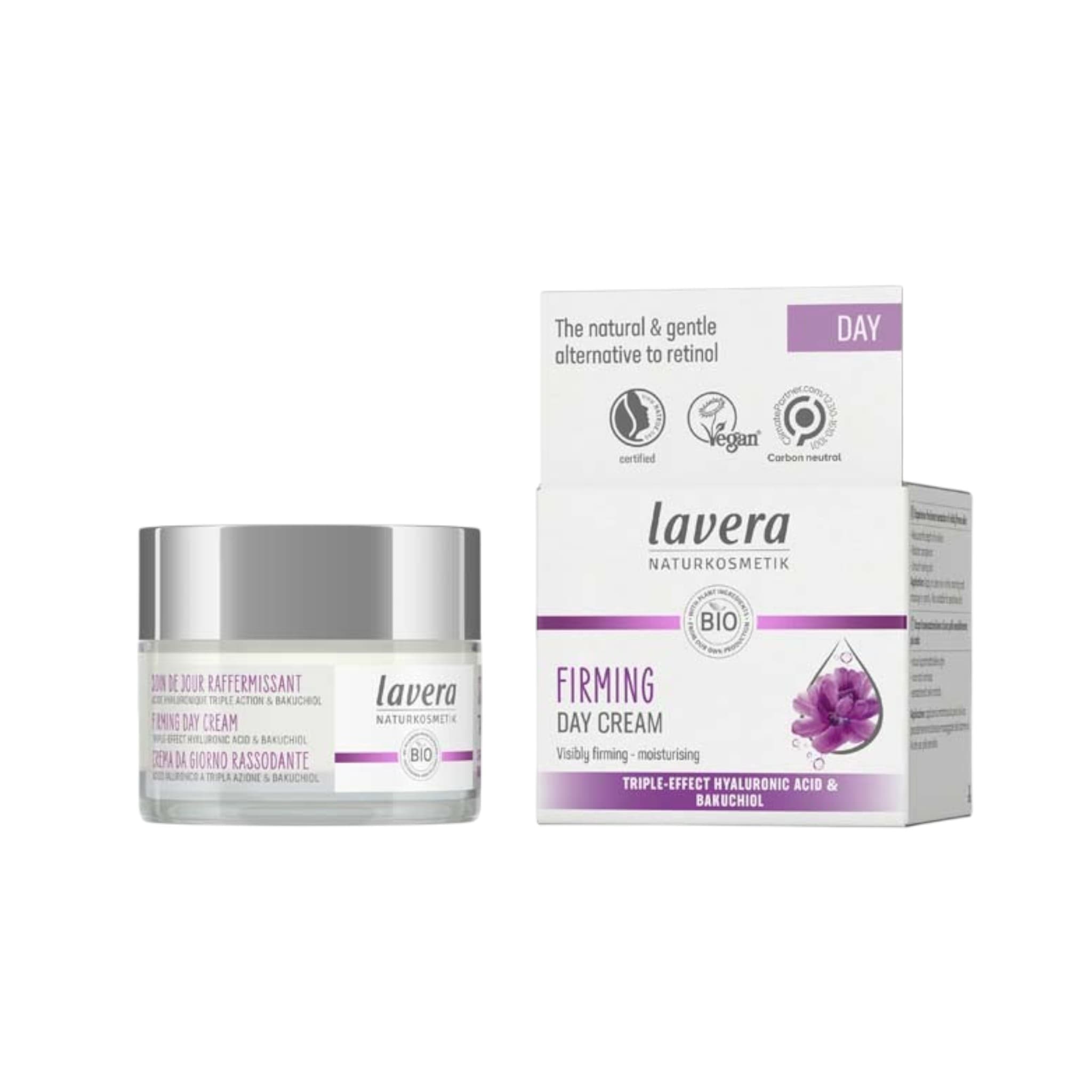 Lavera Firming Κρέμα Προσώπου Ημέρας για Ενυδάτωση & Σύσφιξη 50ml 1