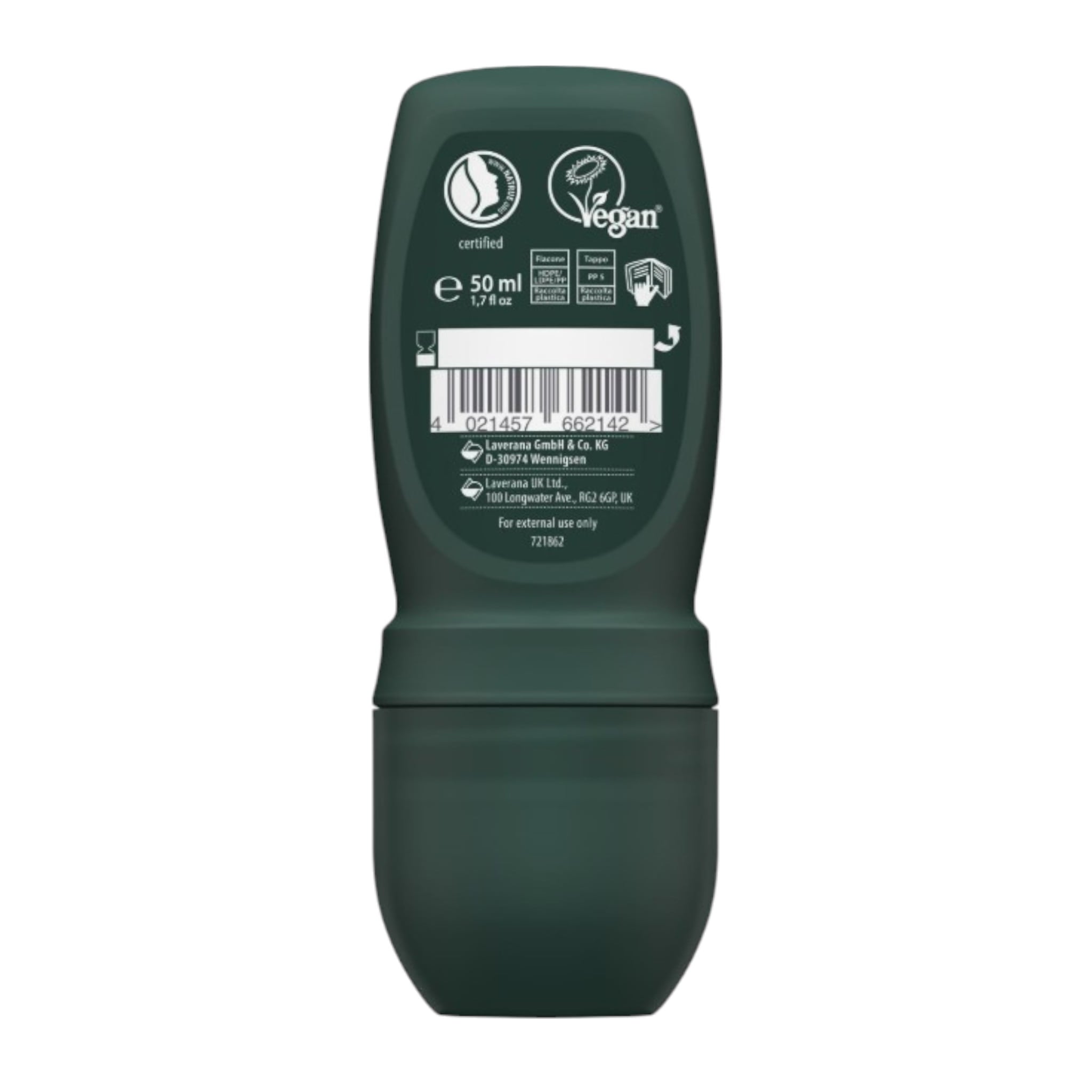 Lavera Men Sensitiv 24h Deo Roll-On Χωρίς Αλουμίνιο 50ml 3