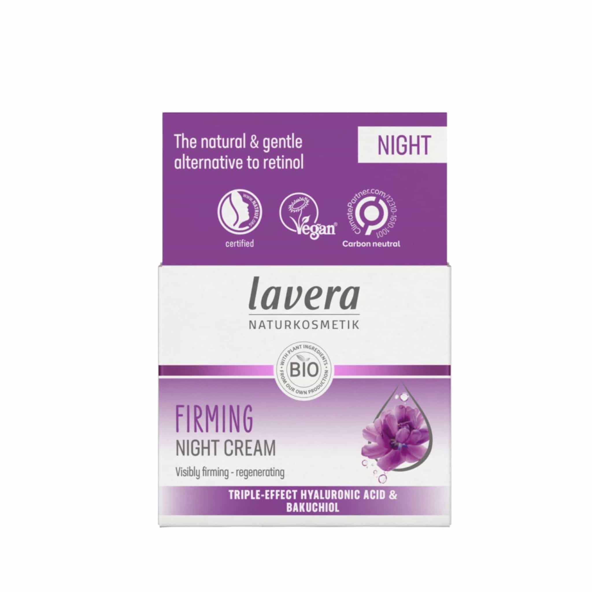 Lavera Firming Κρέμα Προσώπου Νυκτός για Ενυδάτωση και Σύσφιξη 50ml 2