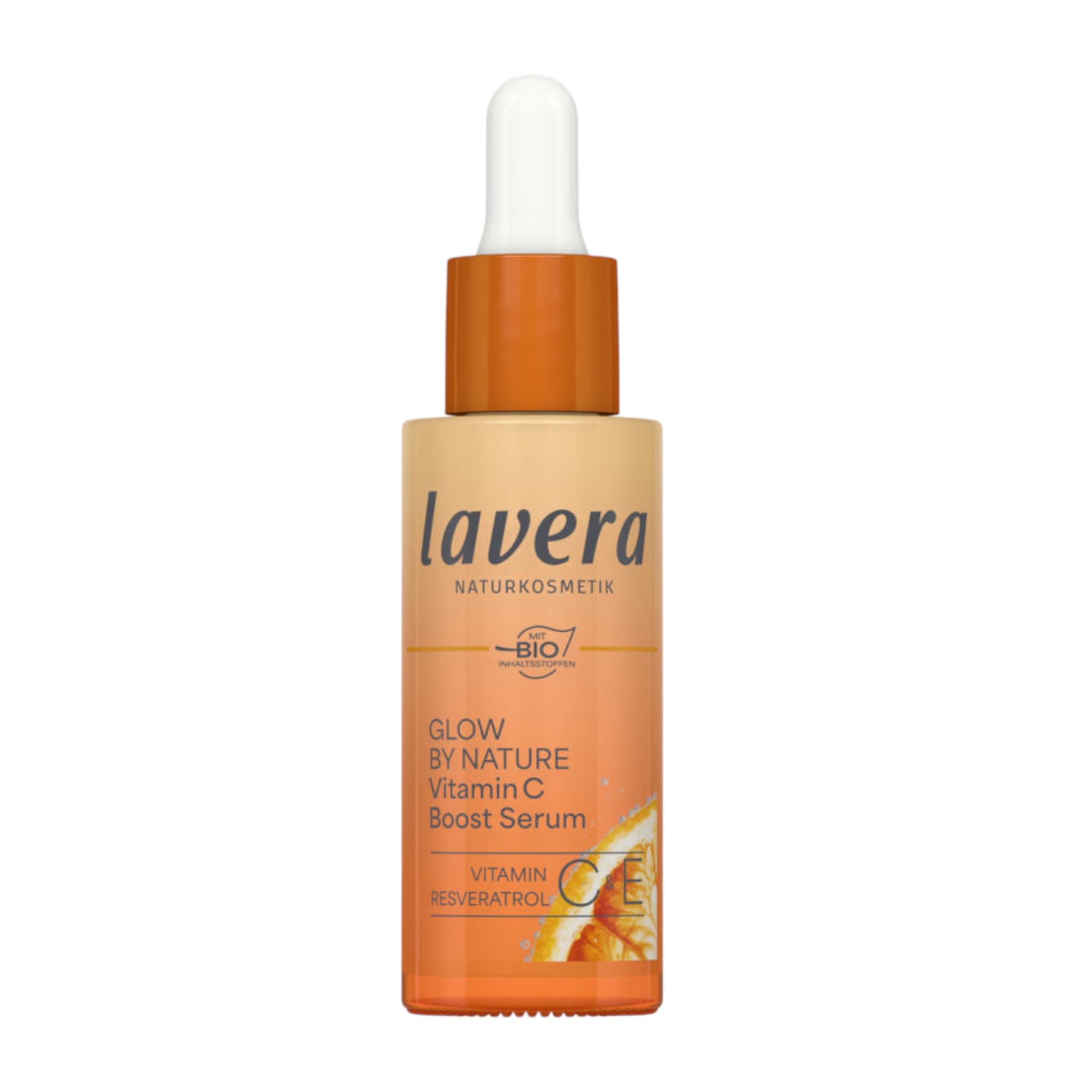 Lavera Glow By Nature Vitamin C Boost Serum Ορός Προσώπου για Αναζωογόνηση και Λάμψη 30ml 2
