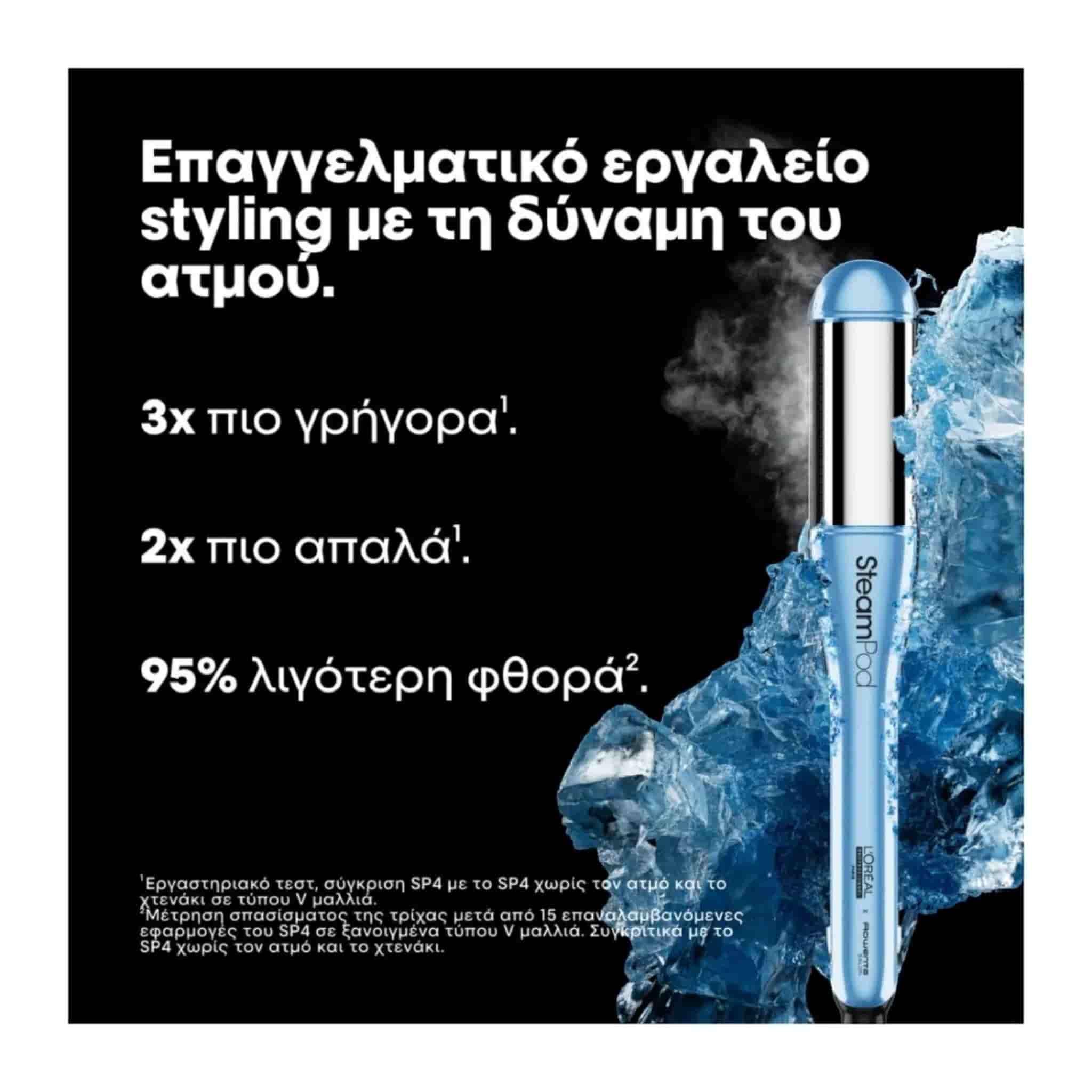 L'Oreal Professionnel Limited Edition SteamPod Glacial Utopia Ισιωτική Μαλλιών με Ατμό