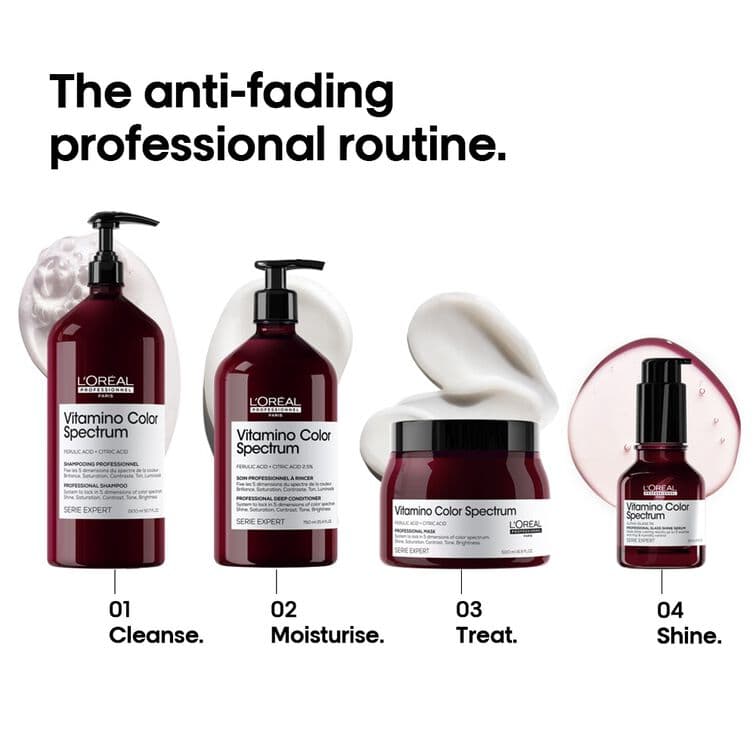 L'Oreal Professionnel Serie Expert Vitamino Color Spectrum Conditioner Για Όλους Τους Τύπους Βαμμένων Μαλλιών 750ml 4