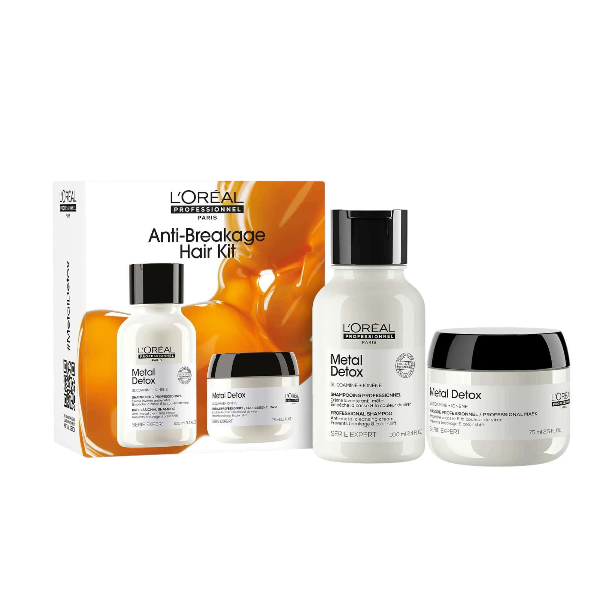 L'Oreal Professionnel Serie Expert Metal Detox Mini Duo Kit (Shampoo 100ml, Mask 75ml) 1