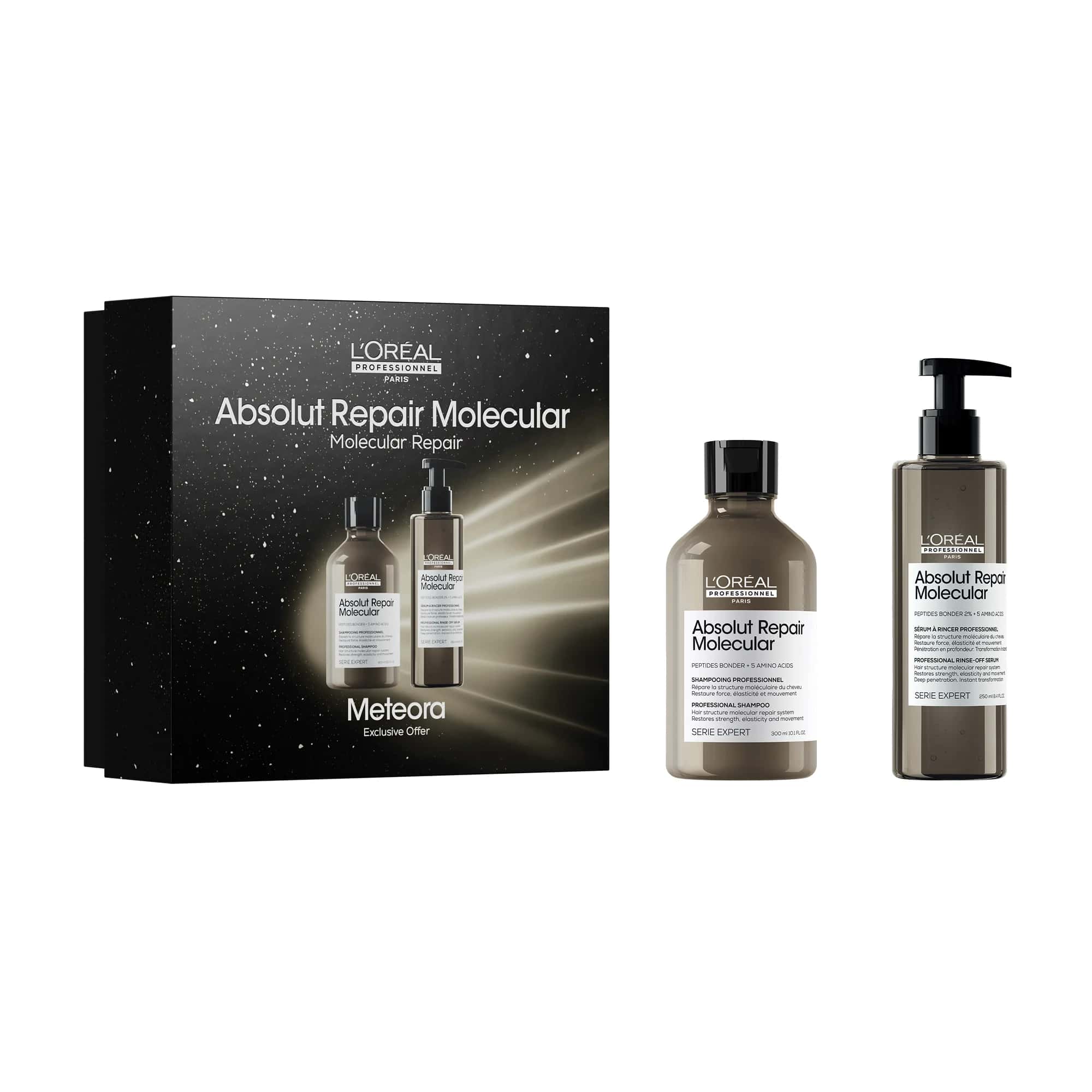 L'Oreal Professionnel Absolut Repair Molecular Duo Set για Μοριακή Επανόρθωση 1