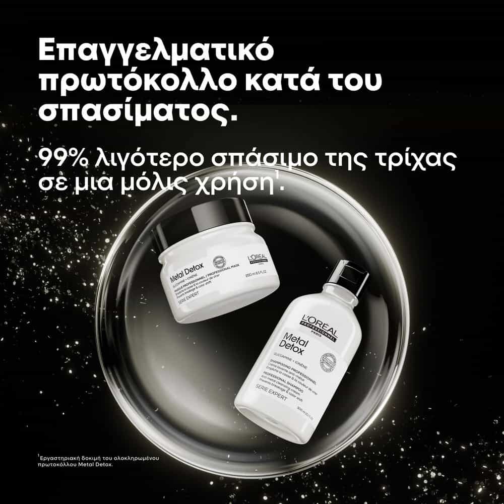 L'Oreal Professionnel Metal Detox Duo Σετ Προστασίας από το Σπάσιμο 2