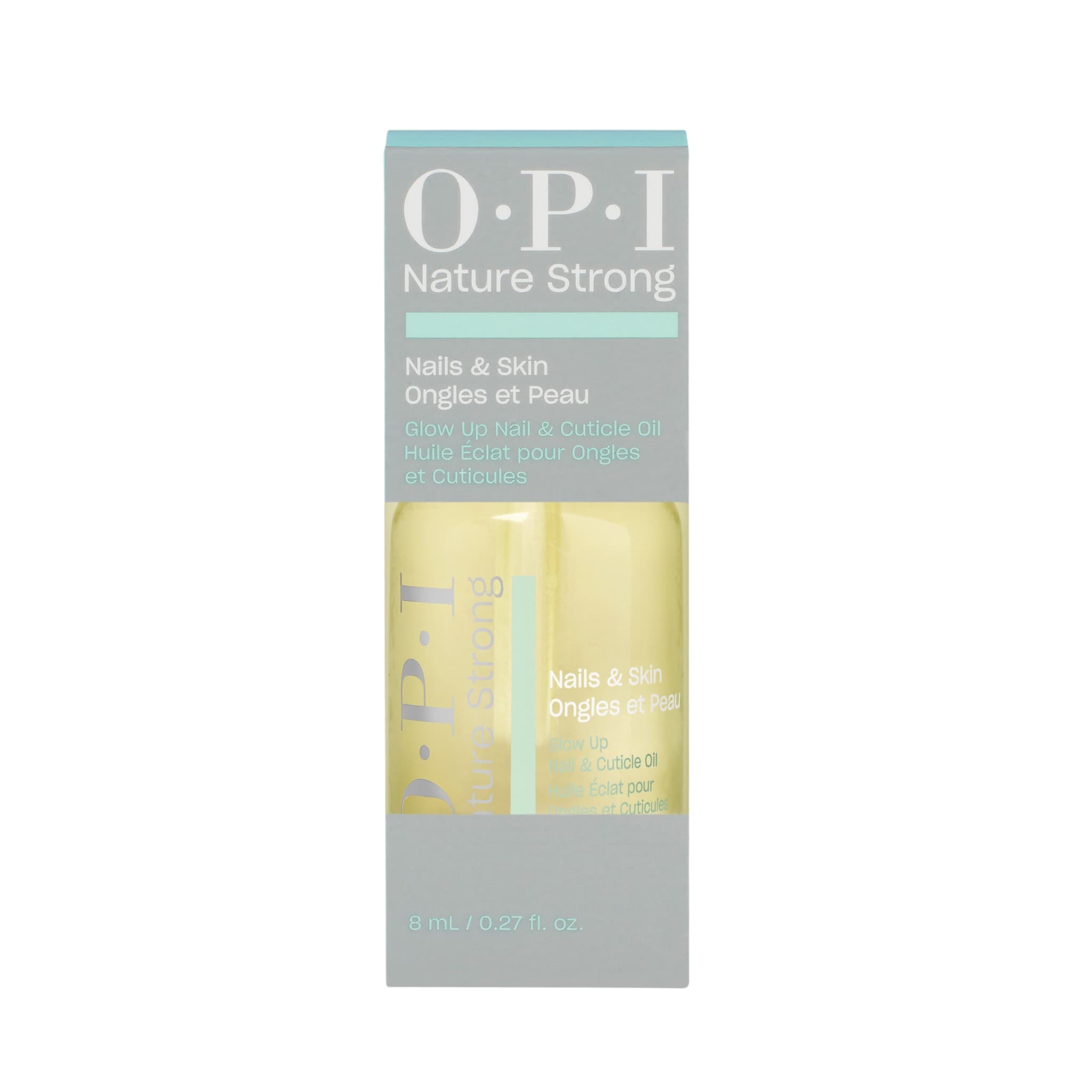 OPI Nature Strong Skin Care Glow Up Nail and Cuticle Oil Ενυδατικό Έλαιο Επωνυχίων 8ml 1