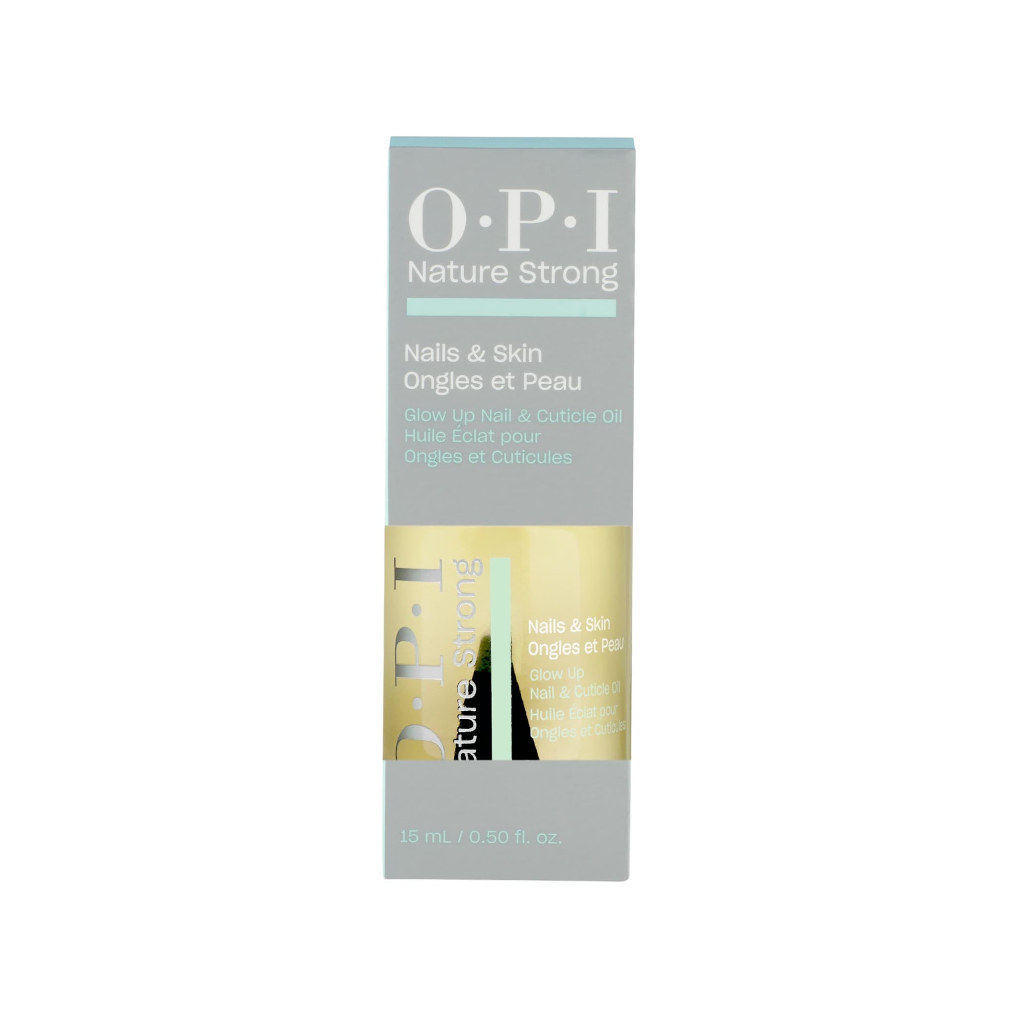 OPI Nature Strong Skin Care Glow Up Nail and Cuticle Oil Ενυδατικό Έλαιο Επωνυχίων 15ml 1