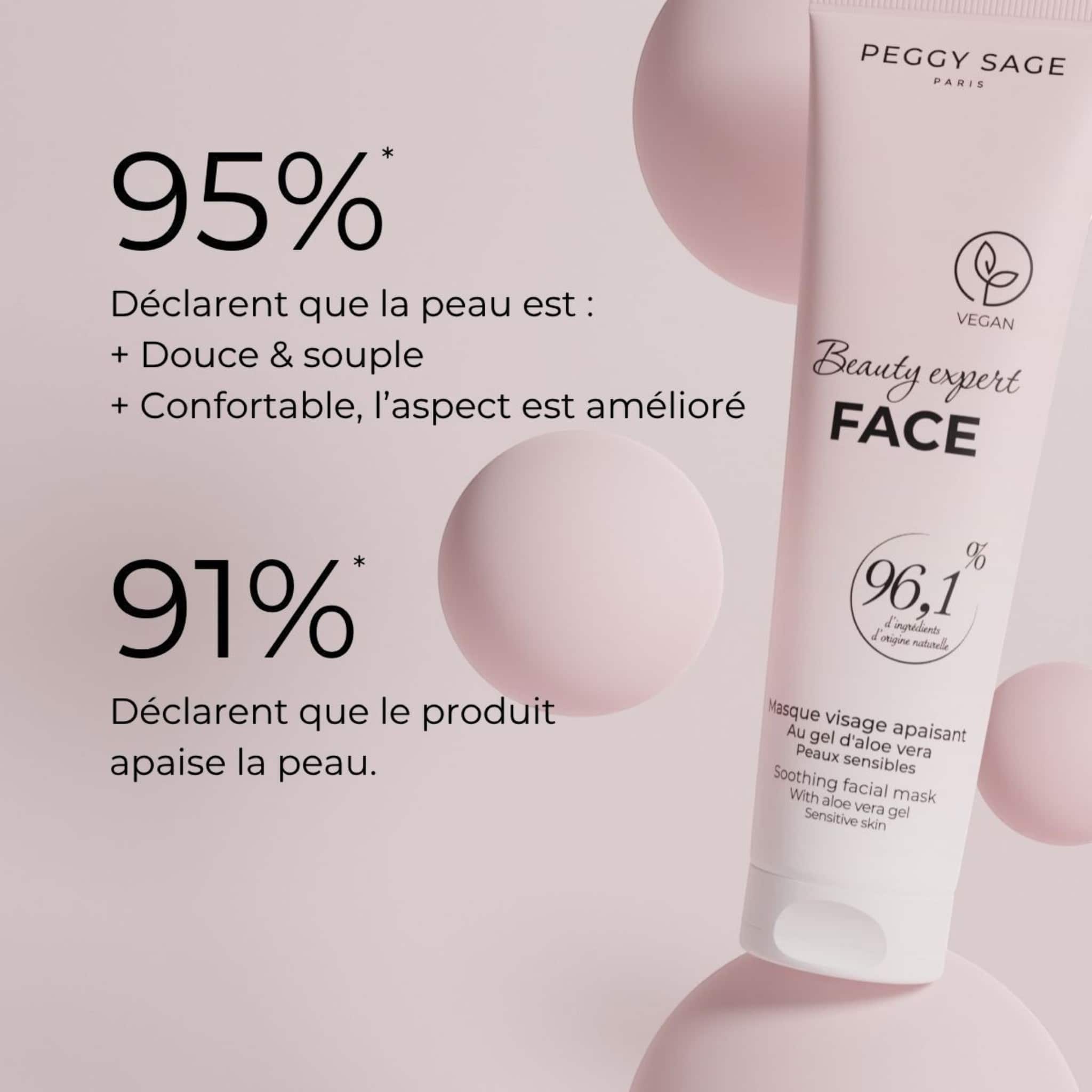Peggy Sage Beauty Expert Face Soothing Facial Mask Καταπραϋντική Μάσκα Προσώπου 100ml 2