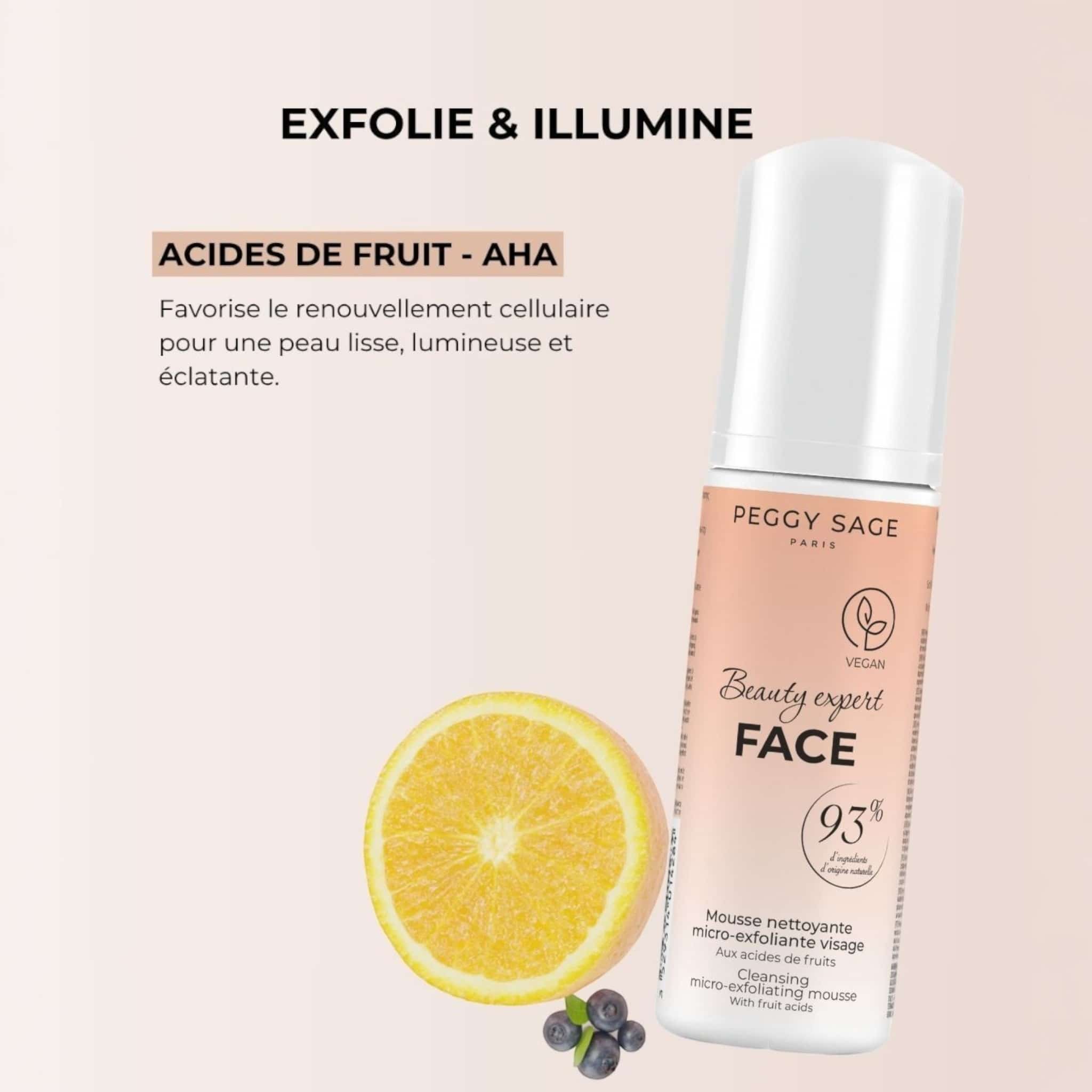 Peggy Sage Beauty Expert Face Cleansing Micro Exfoliating Mousse Αφρός Καθαρισμού Προσώπου με Μικροαπολέπιση 150ml 2