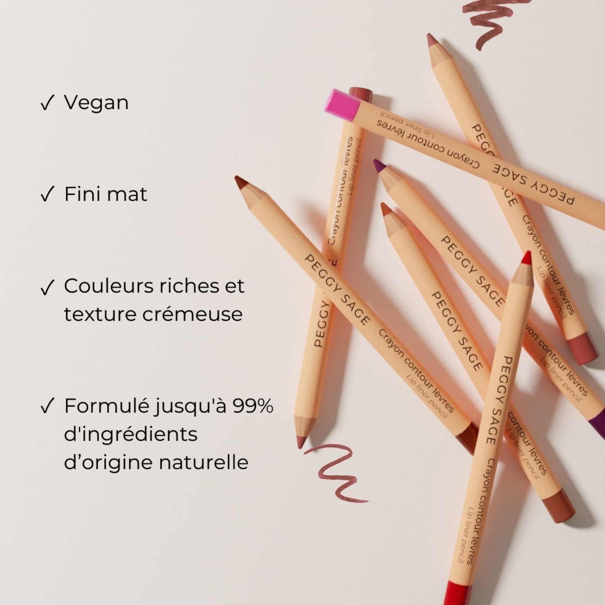 Peggy Sage Kohl Lip Liner Pencil Marron Glace Μολύβι Χειλιών 0.9gr 3