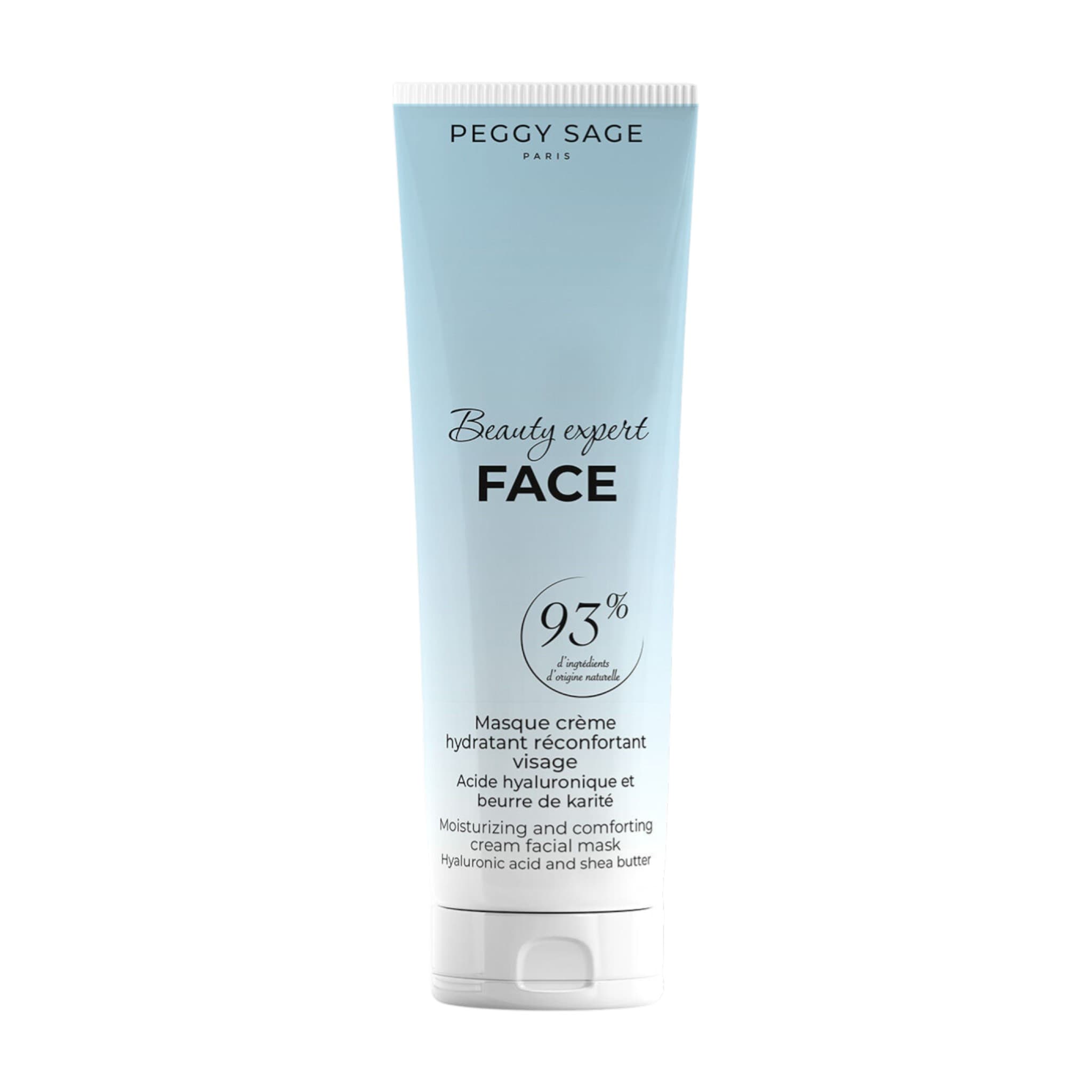 Peggy Sage Beauty Expert Face Moisturizing And Comforting Cream Facial Mask Ενυδατική Μάσκα Προσώπου Με Κρέμα 100ml 1