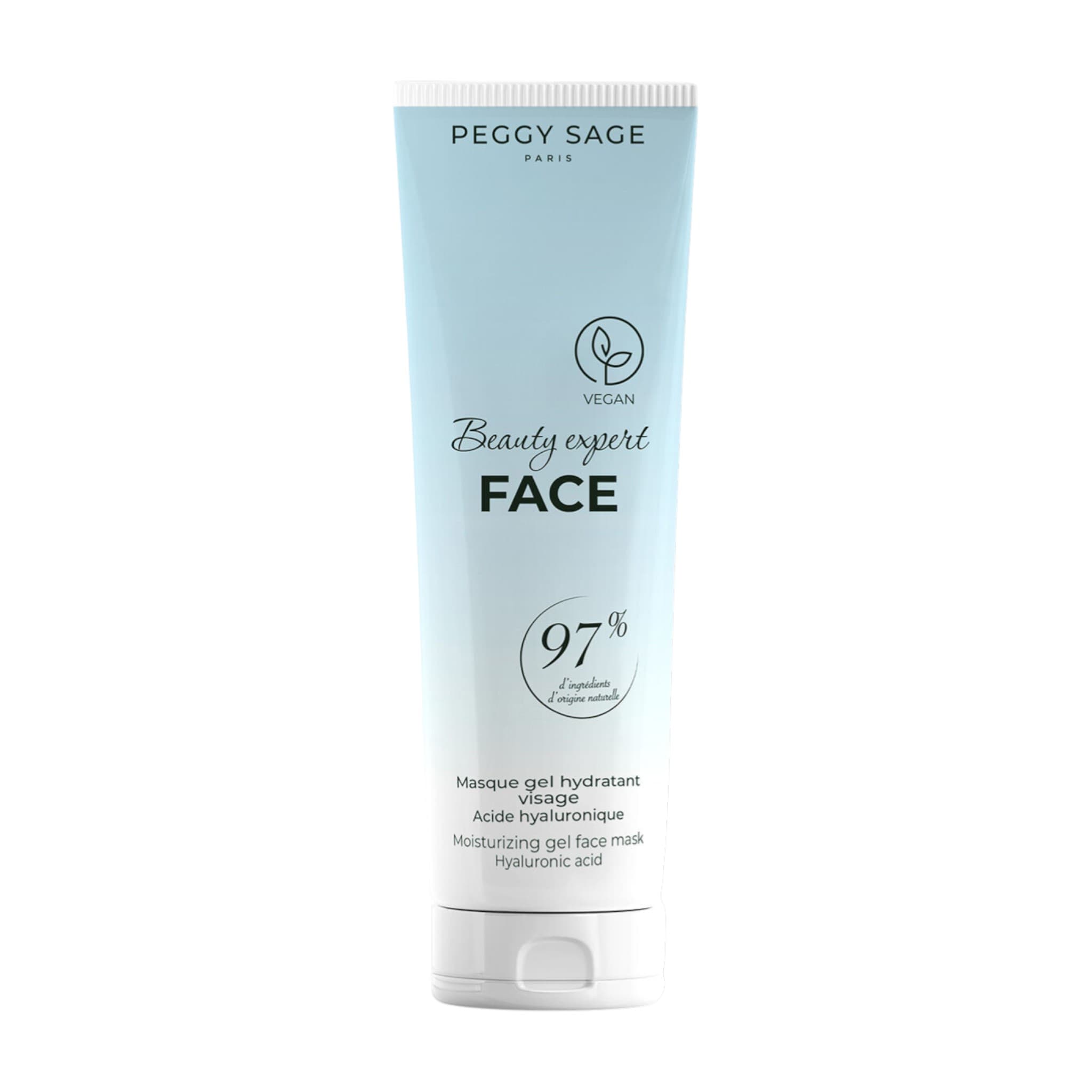 Peggy Sage Beauty Expert Face Moisturizing Gel Face Mask Ενυδατική Μάσκα Προσώπου Με Τζελ 100ml 1