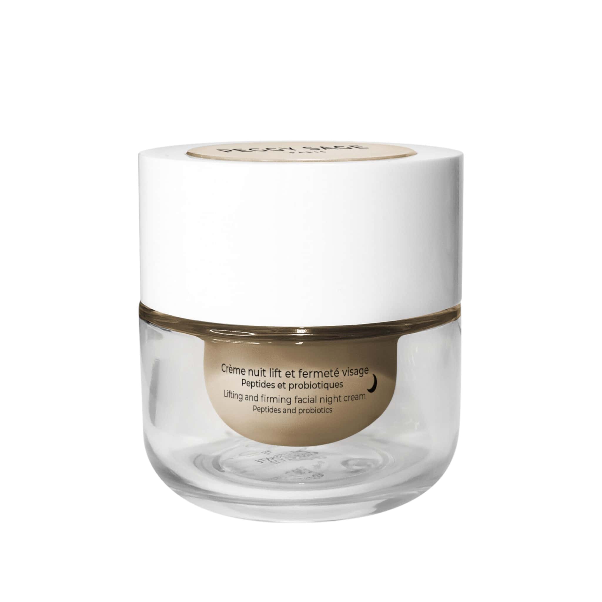 Peggy Sage Idealift Lifting and Firming Night Cream Κρέμα Νύχτας για Σύσφιξη και Ανόρθωση με Πεπτίδια και Προβιοτικά 50ml 1