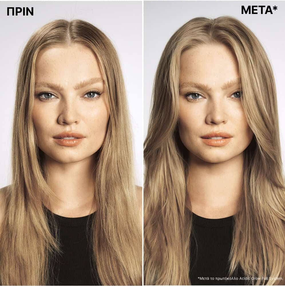 Redken Acidic Grow Full System Spray Πύκνωσης για Λεπτά Μαλλιά 190ml 3