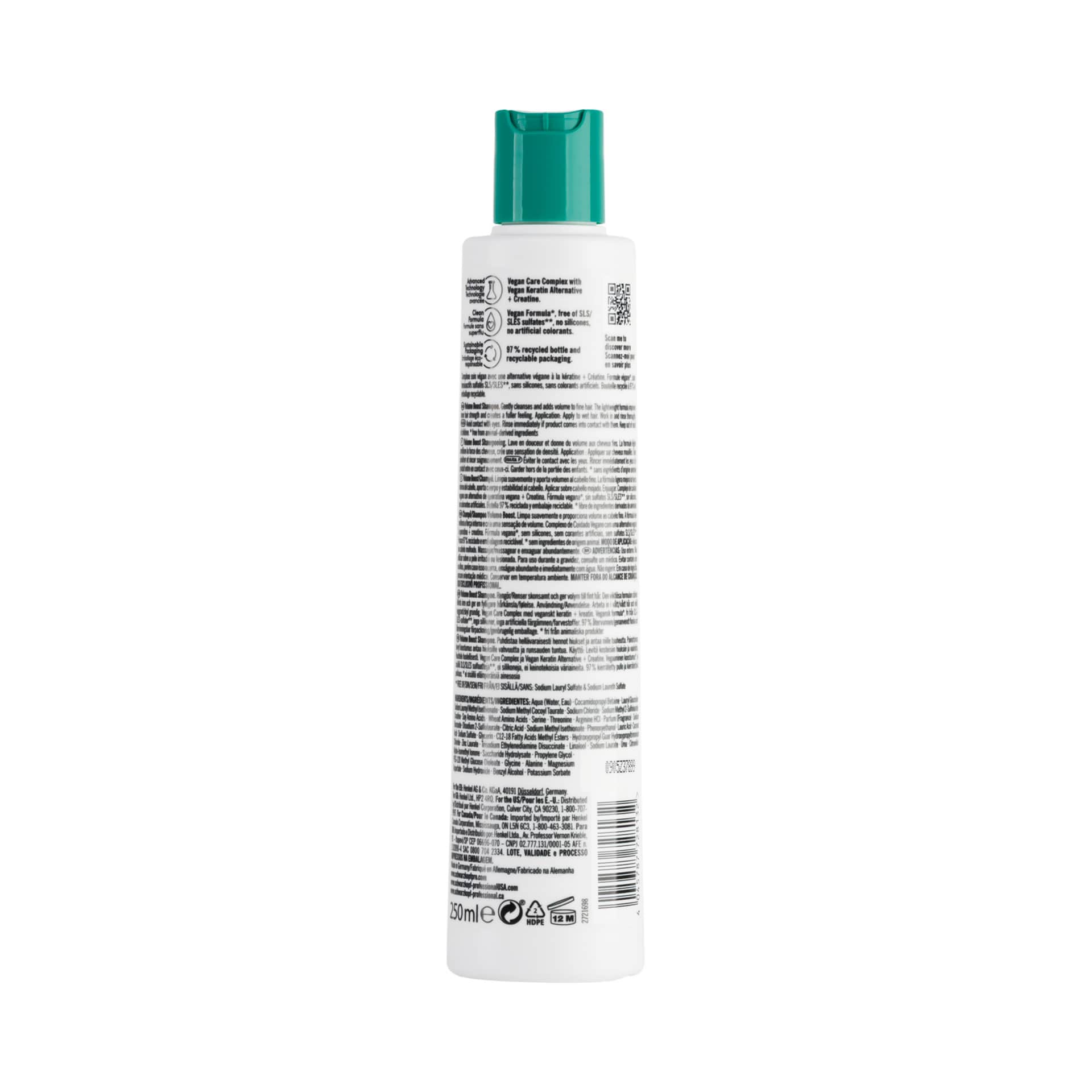 Schwarzkopf Professional BC Bonacure Volume Boost Shampoo 250ml