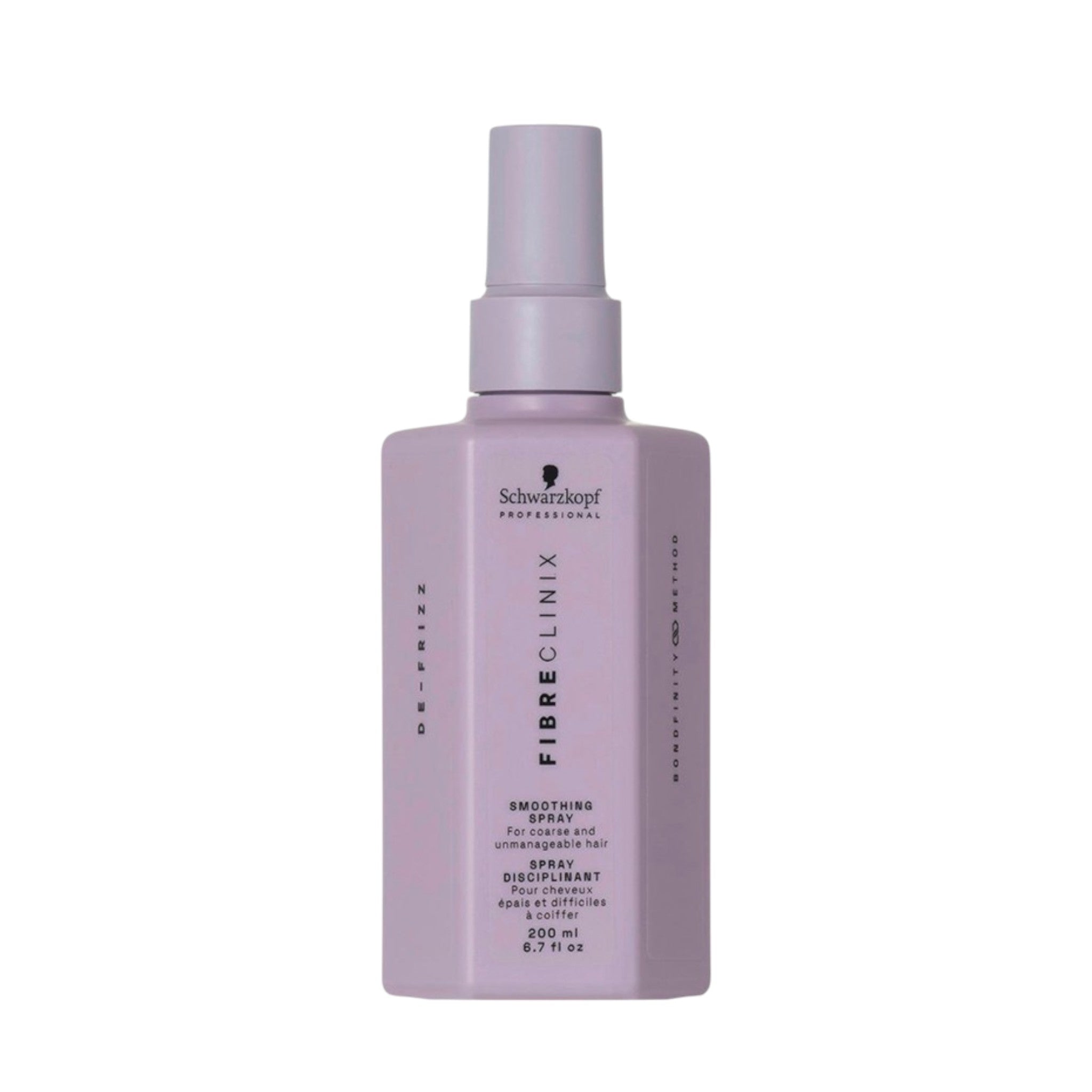 Schwarzkopf Professional Fibre Clinix De-Frizz Smoothing Spray Για Χοντρά Ατίθασα Μαλλιά 200ml