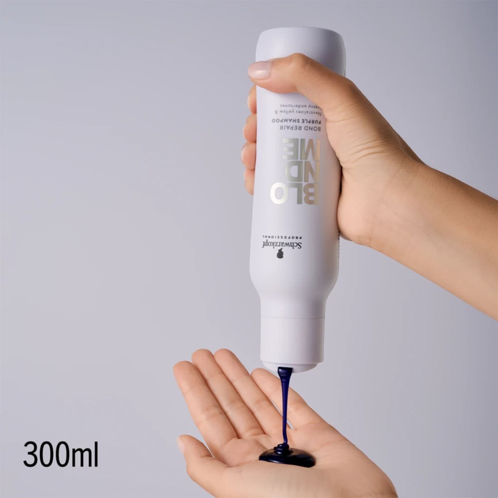 Schwarzkopf Professional Blondme Bond Repair Purple Shampoo 300ml 2