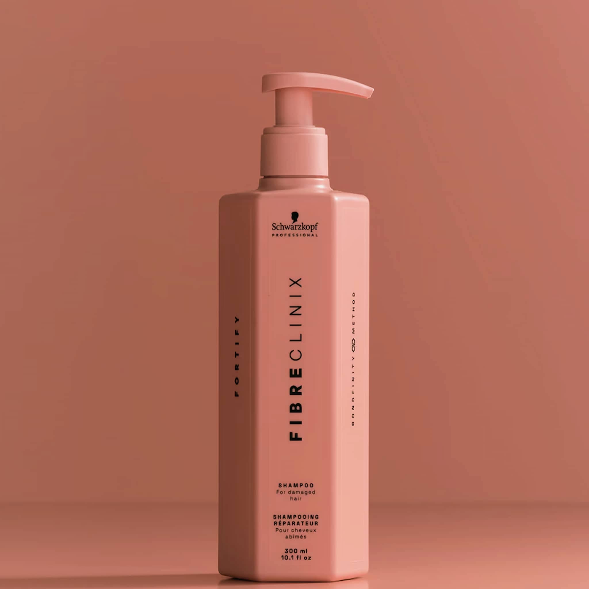 Schwarzkopf Fibre Clinix Fortify Σαμπουάν Χωρίς Θειικά Άλατα για Ταλαιπωρημένα Μαλλιά 300ml