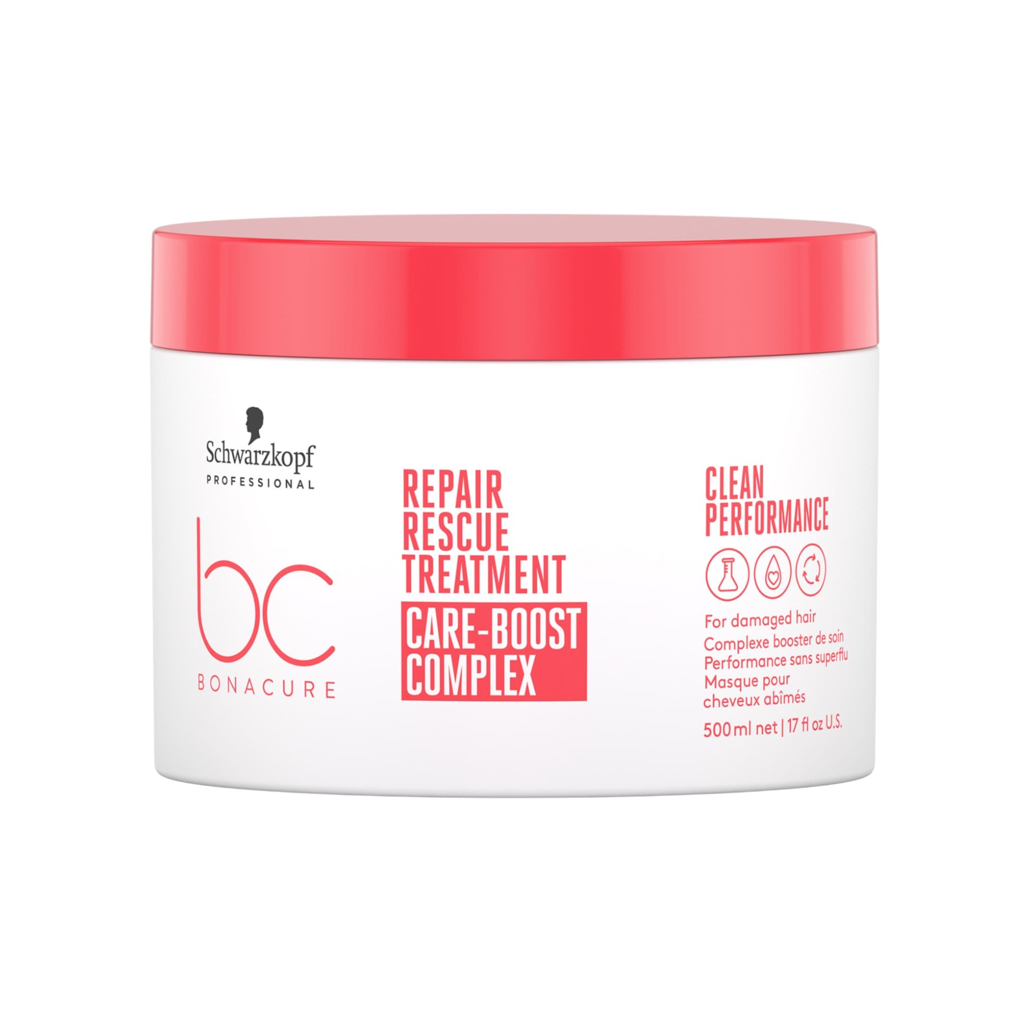 Schwarzkopf Professional BC Bonacure Repair Rescue Treatment Μάσκα Επανόρθωσης για Ταλαιπωρημένα Μαλλιά 500ml