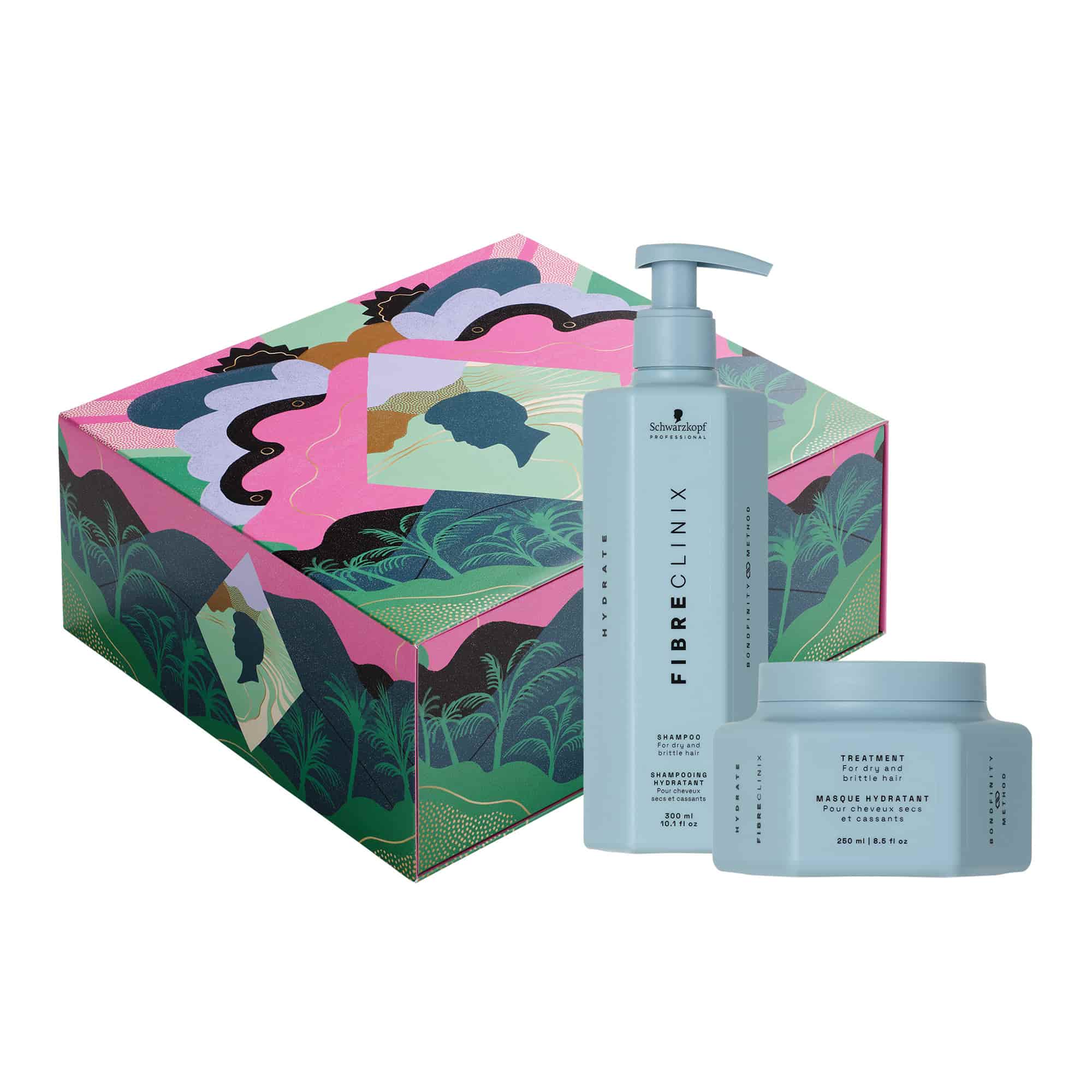 Schwarzkopf Professional Fibre Clinix Hydrate Gift Box 1