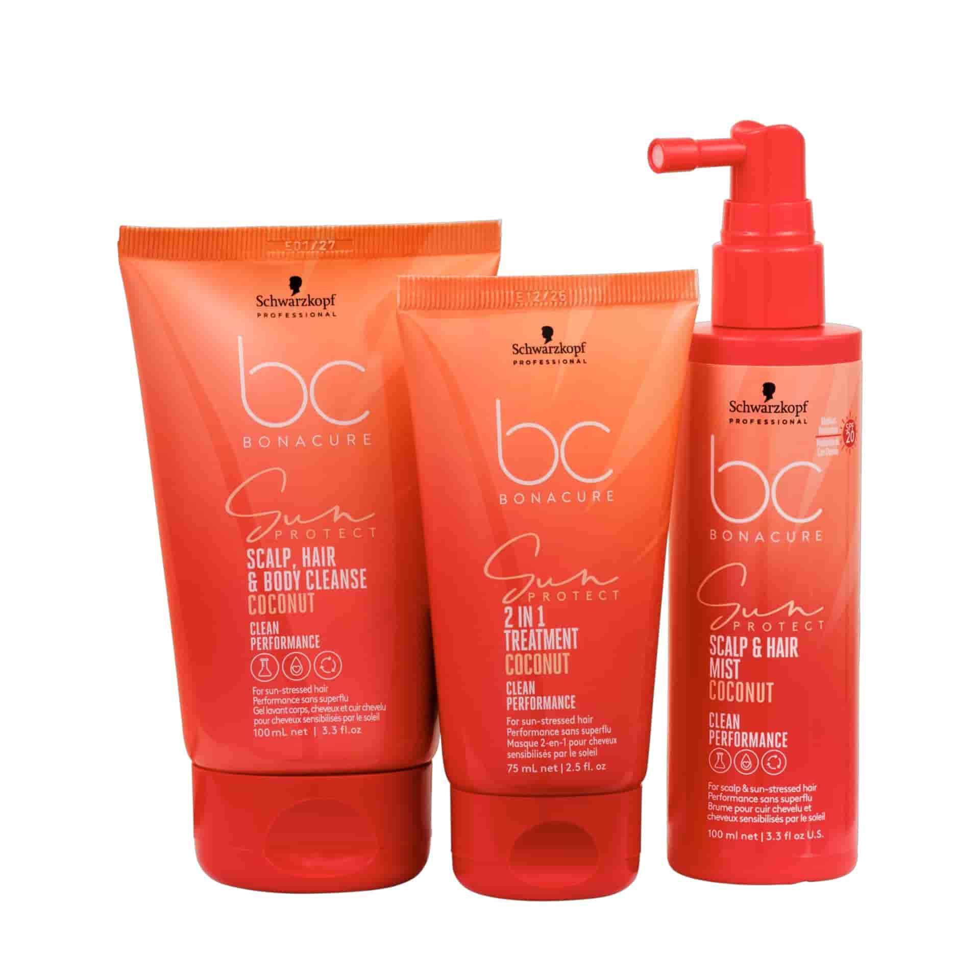 Schwarzkopf Professional BC Bonacure Sun Protect Καλοκαιρινό Σετ Περιποίησης Μαλλιών 4