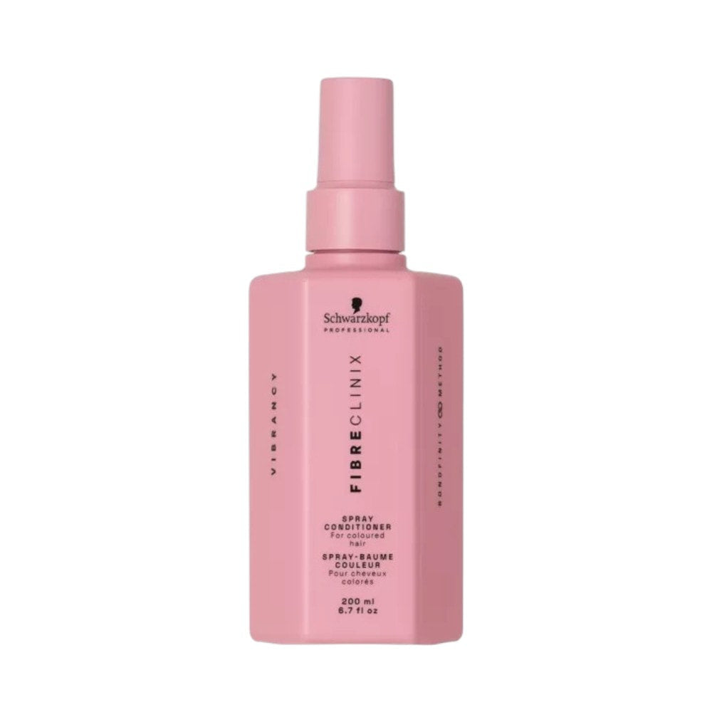 Schwarzkopf Professional Fibre Clinix Vibrancy Spray Conditioner για Βαμμένα Μαλλιά 200ml 1