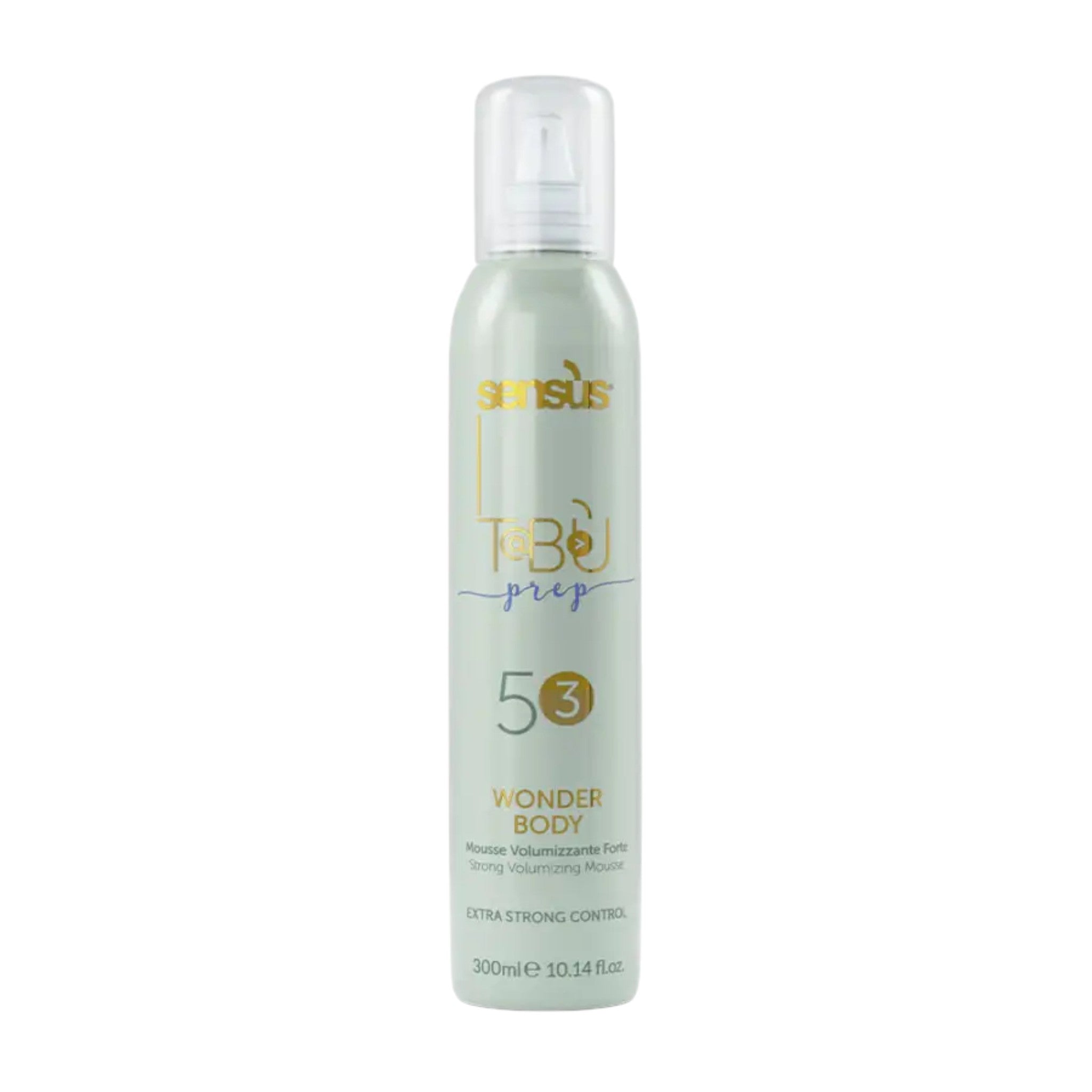 Sensus Tabu Prep Wonder Body 53 Αφρός Μαλλιών για Όγκο με Πολύ Δυνατό Κράτημα 300ml 1