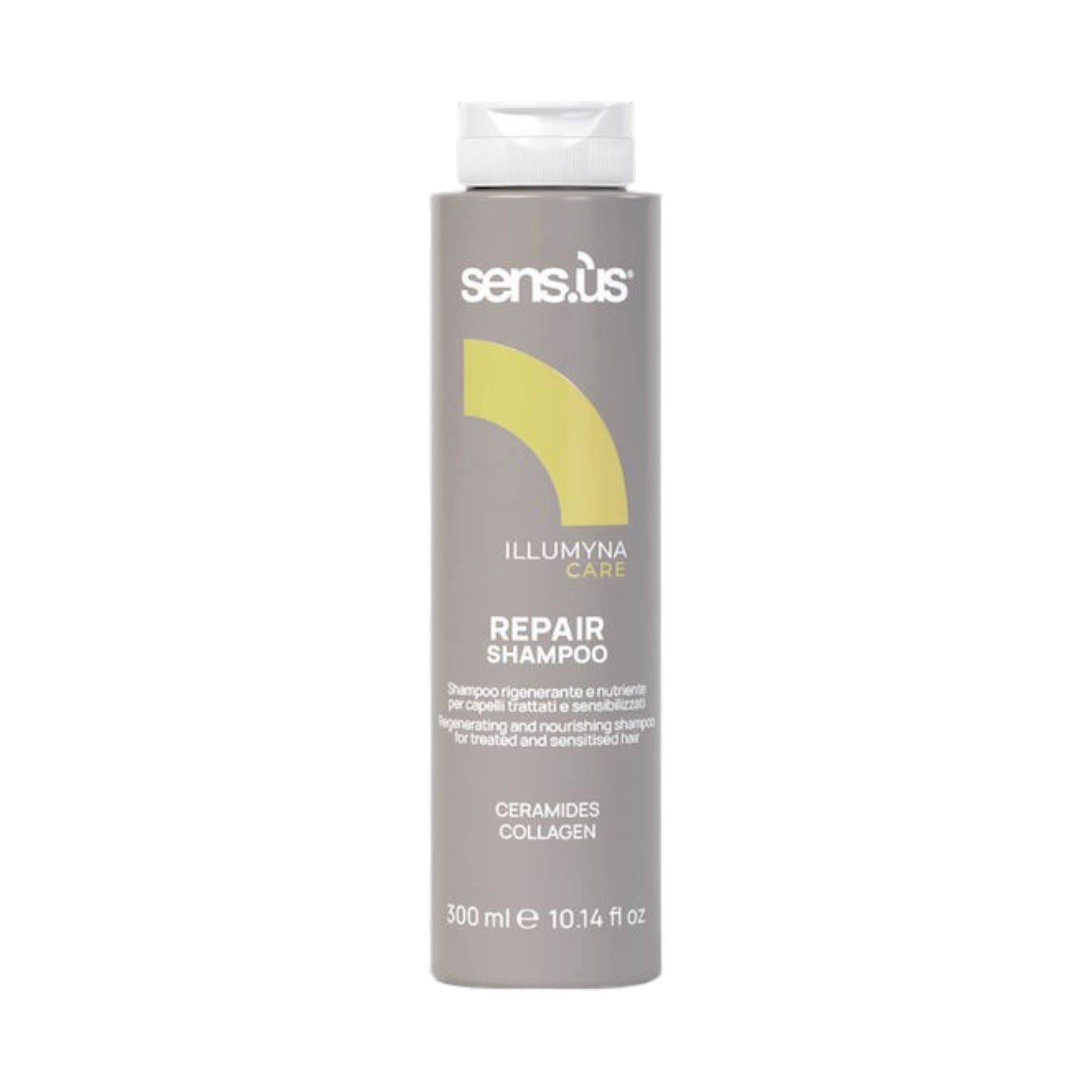 Sensus Illumyna Care Repair Shampoo Σαμπουάν Επανόρθωσης για Ταλαιπωρημένα Μαλλιά 300ml 1