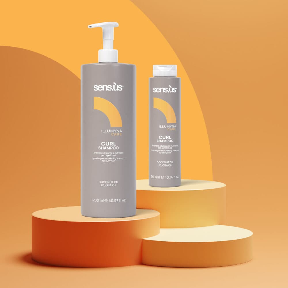 Sensus Illumyna Care Curl Shampoo Σαμπουάν για Σγουρά Μαλλιά 300ml 2