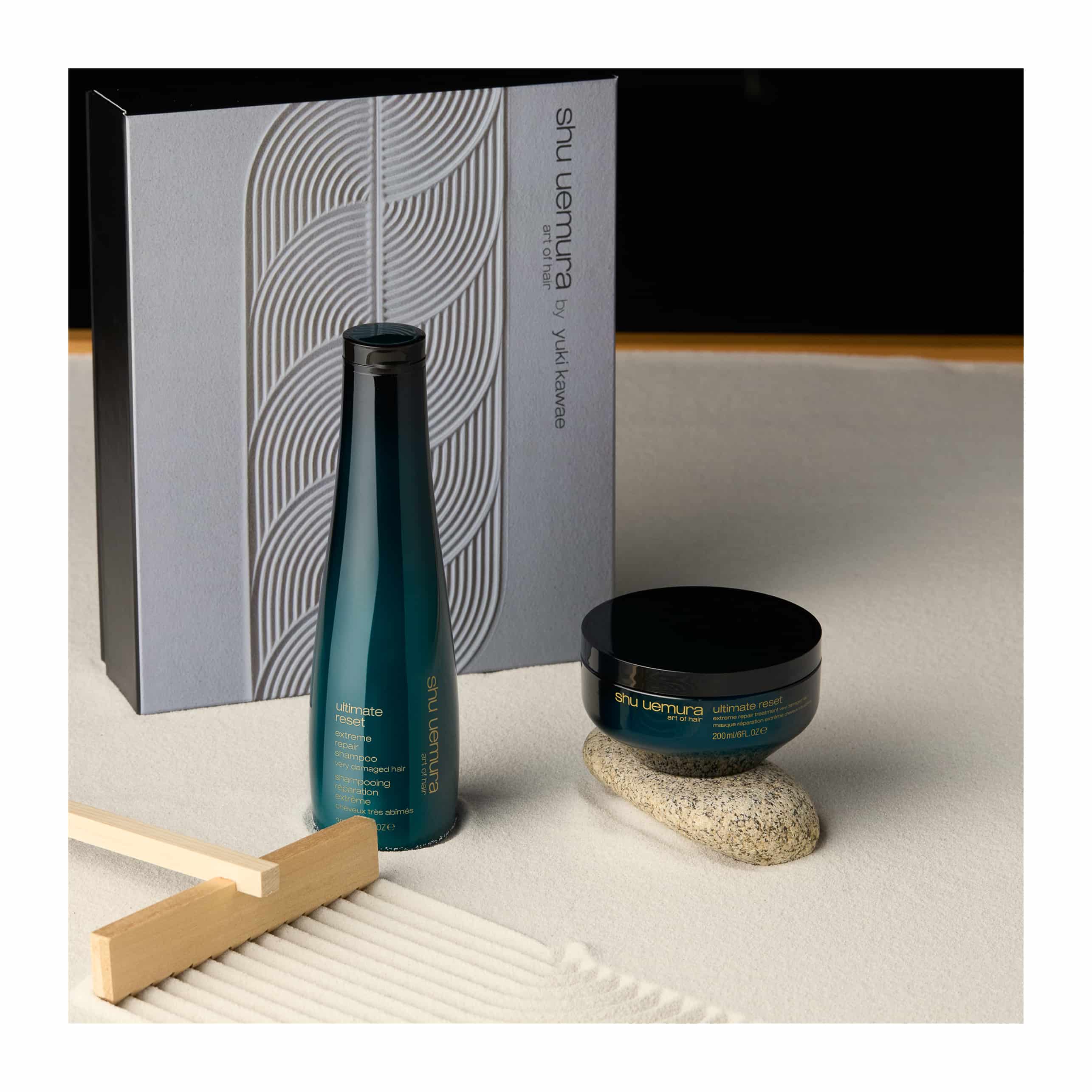 Shu Uemura Art Of Hair Ultimate Reset Limited Edition Set Για Επανόρθωση Των Ταλαιπωρημένων Μαλλιών 4