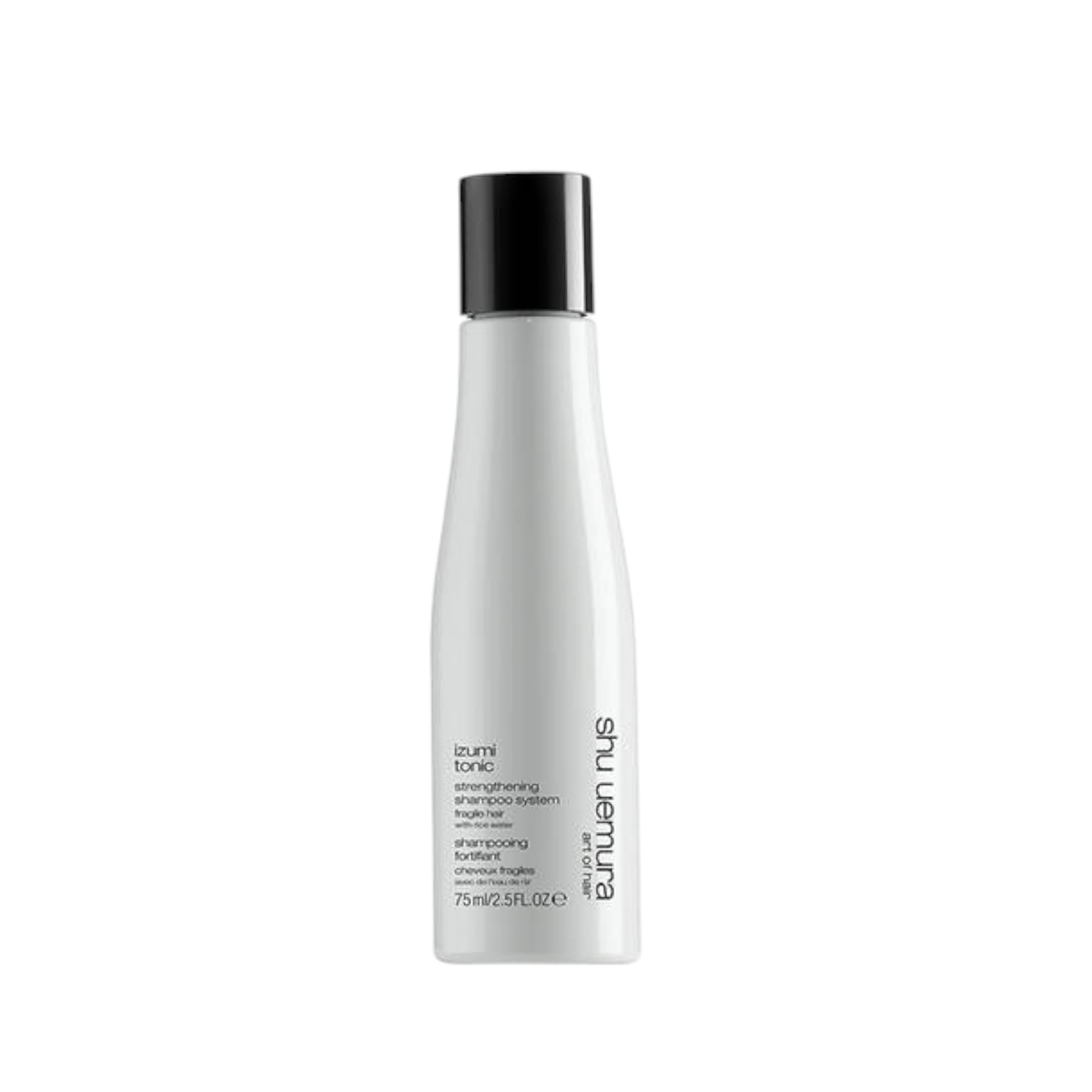 Shu Uemura Art of Hair Izumi Tonic Σαμπουάν Ενδυνάμωσης Με Νερό Ρυζιού Για Εύθραυστα Μαλλιά 75ml 1