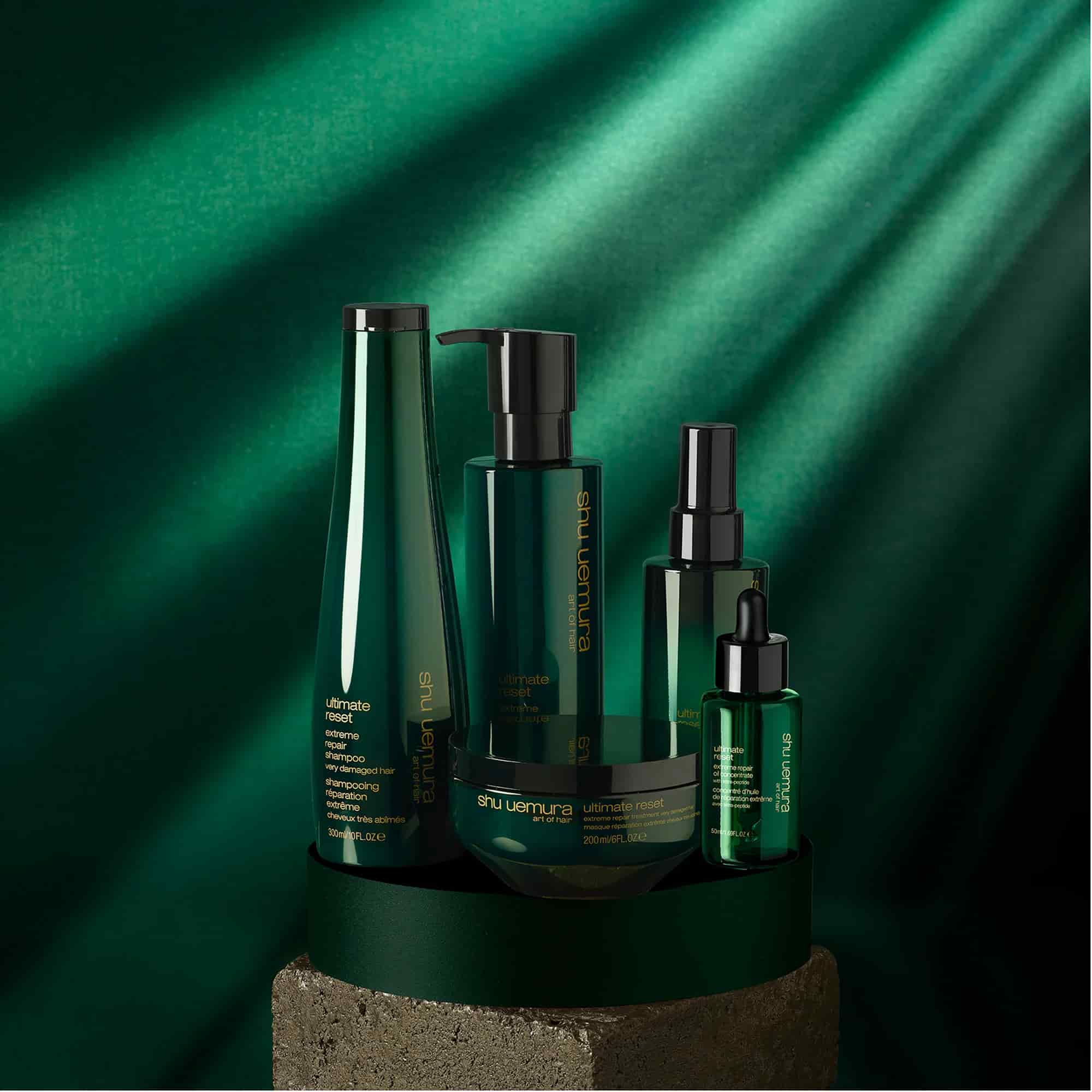Shu Uemura Art of Hair Ultimate Reset Oil Έλαιο Επανόρθωσης για Πολύ Ταλαιπωρημένα Μαλλιά 50ml 6