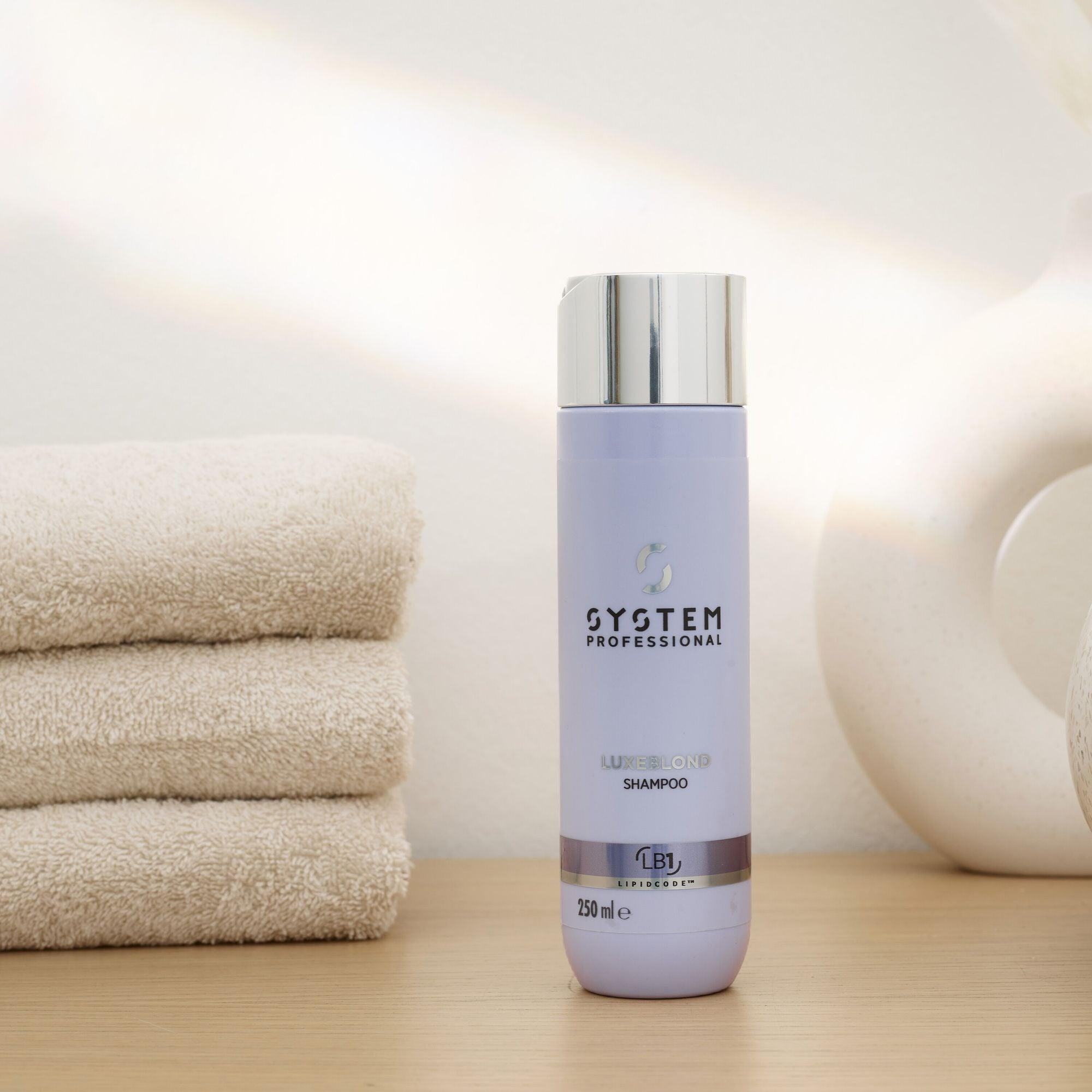 System Professional Luxeblond Σαμπουάν Διατήρησης Χρώματος για Βαμμένα Μαλλιά 250ml