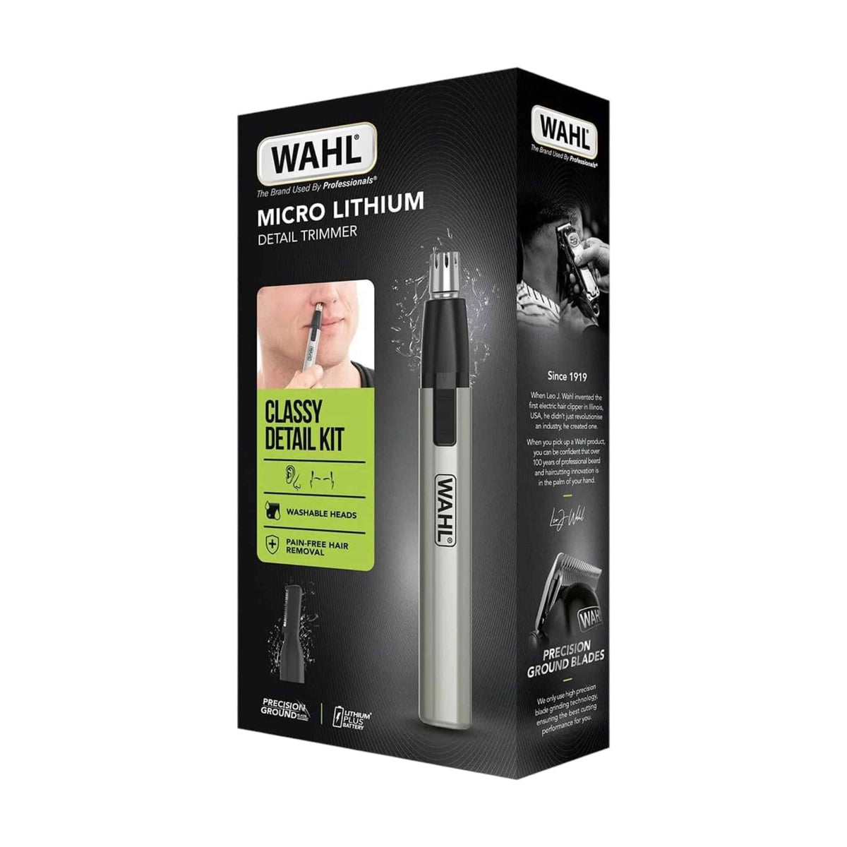 Wahl Micro Lithium Detail Trimmer Kit για Αυτιά, Μύτη και Φρύδια 5τμχ 5