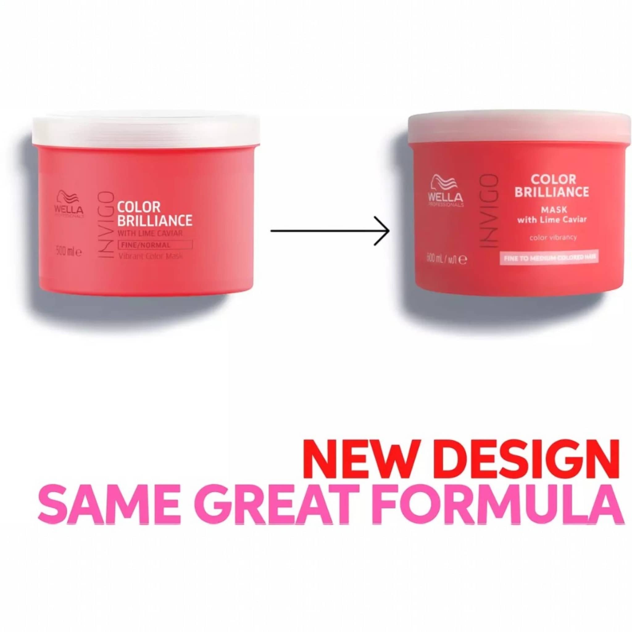 Wella Professionals Invigo Color Brilliance Mask Normal Fine Hair 500ml