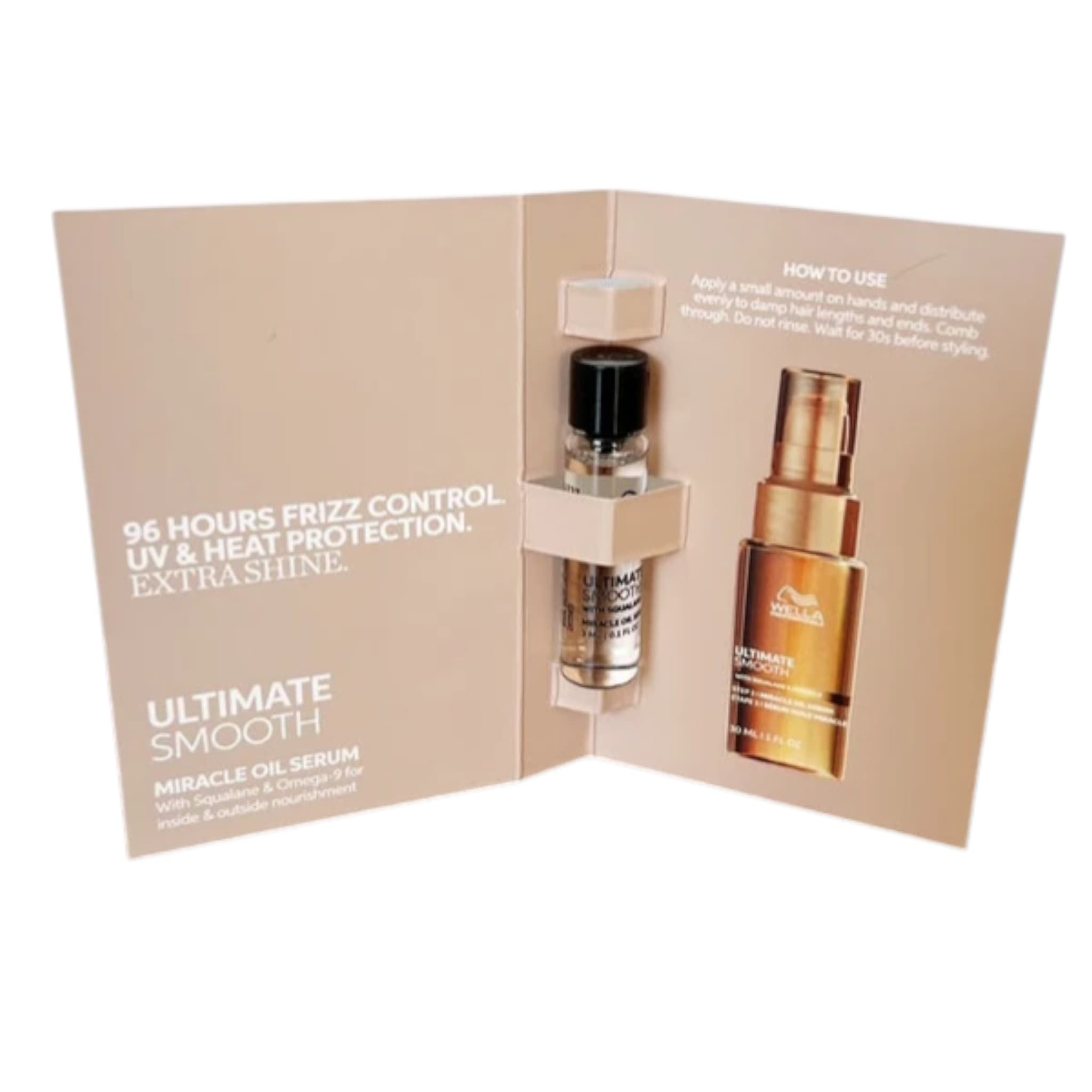 Wella Professionals Ultimate Smooth Miracle Oil Serum 3ml 1
