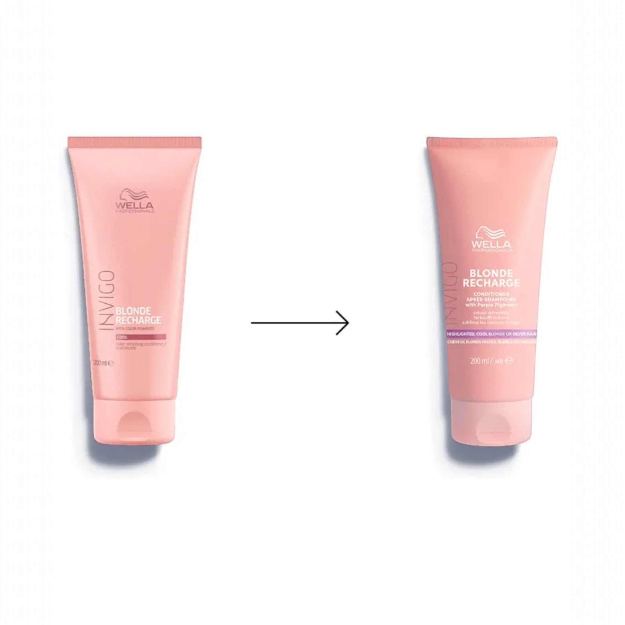 Wella Professionals Invigo Blonde Recharge Conditioner για Ξανθά Μαλλιά 200ml 2