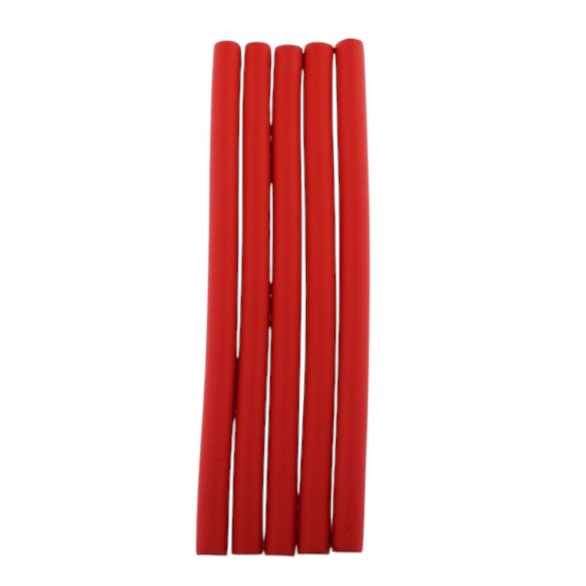 Flex Rollers Εύκαμπτα Ρολει μαλλιών Σε Πορτοκαλί Χρώμα 16inc/2.50cm 10τμχ 1