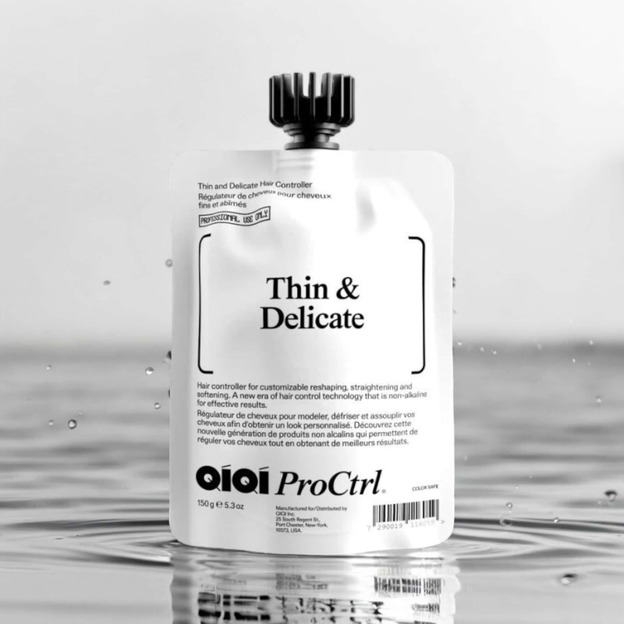 Qiqi Thin And Delicate Μάσκα Μαλλιών Ισιωτική Θεραπεία Για Λεπτά Και Εύθραυστα Μαλλιά για Λείανση 150gr