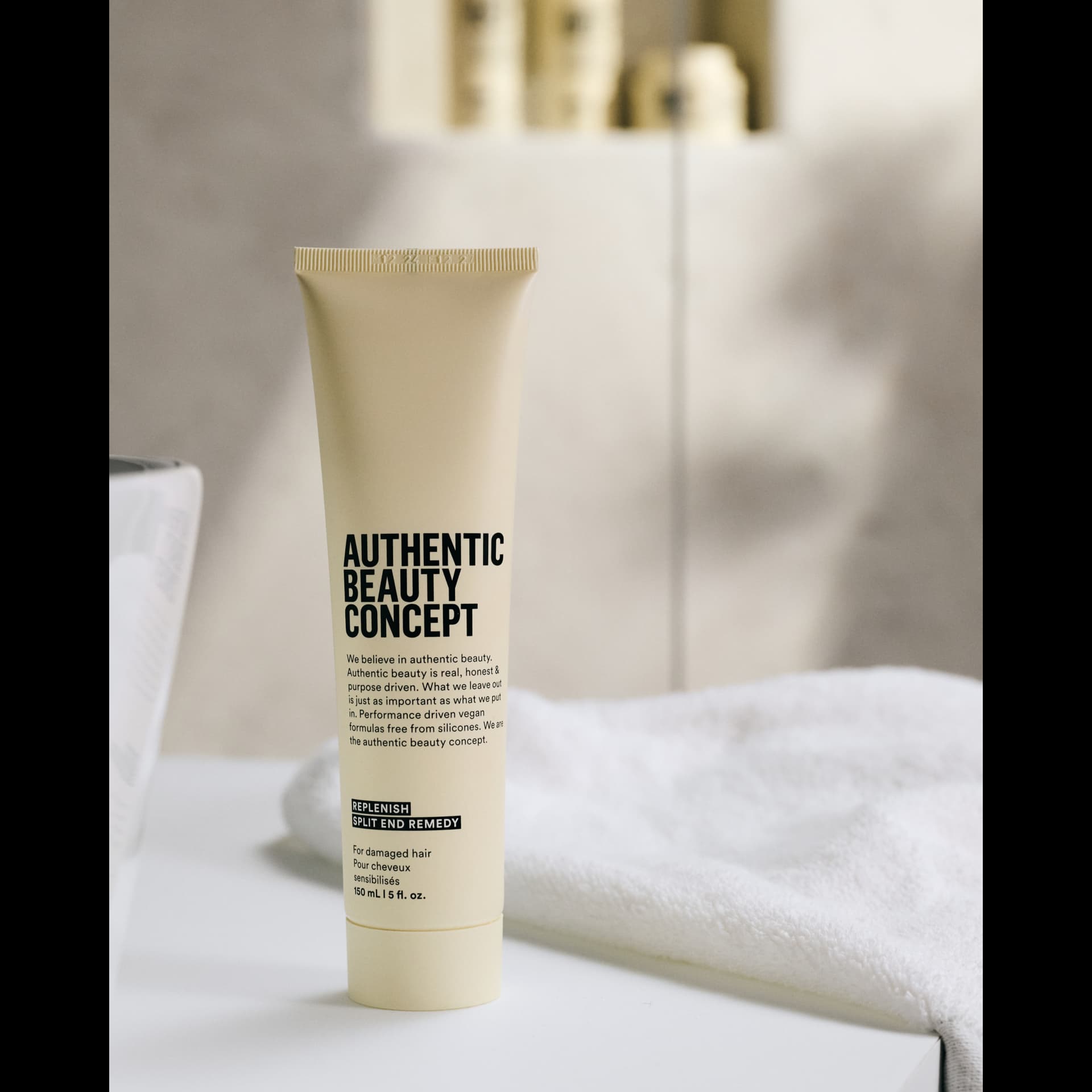 Authentic Beauty Concept Replenish Split End Remedy Balm Επανόρθωσης των Ταλαιπωρημένων Μαλλιών 150ml